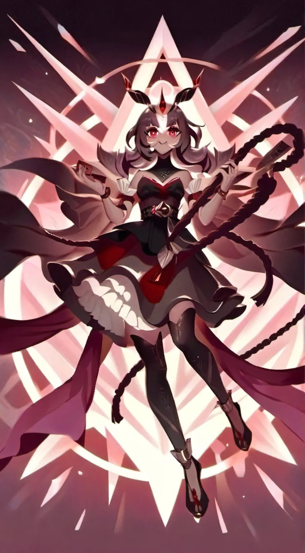 ai character: blackforestcookie♧ background