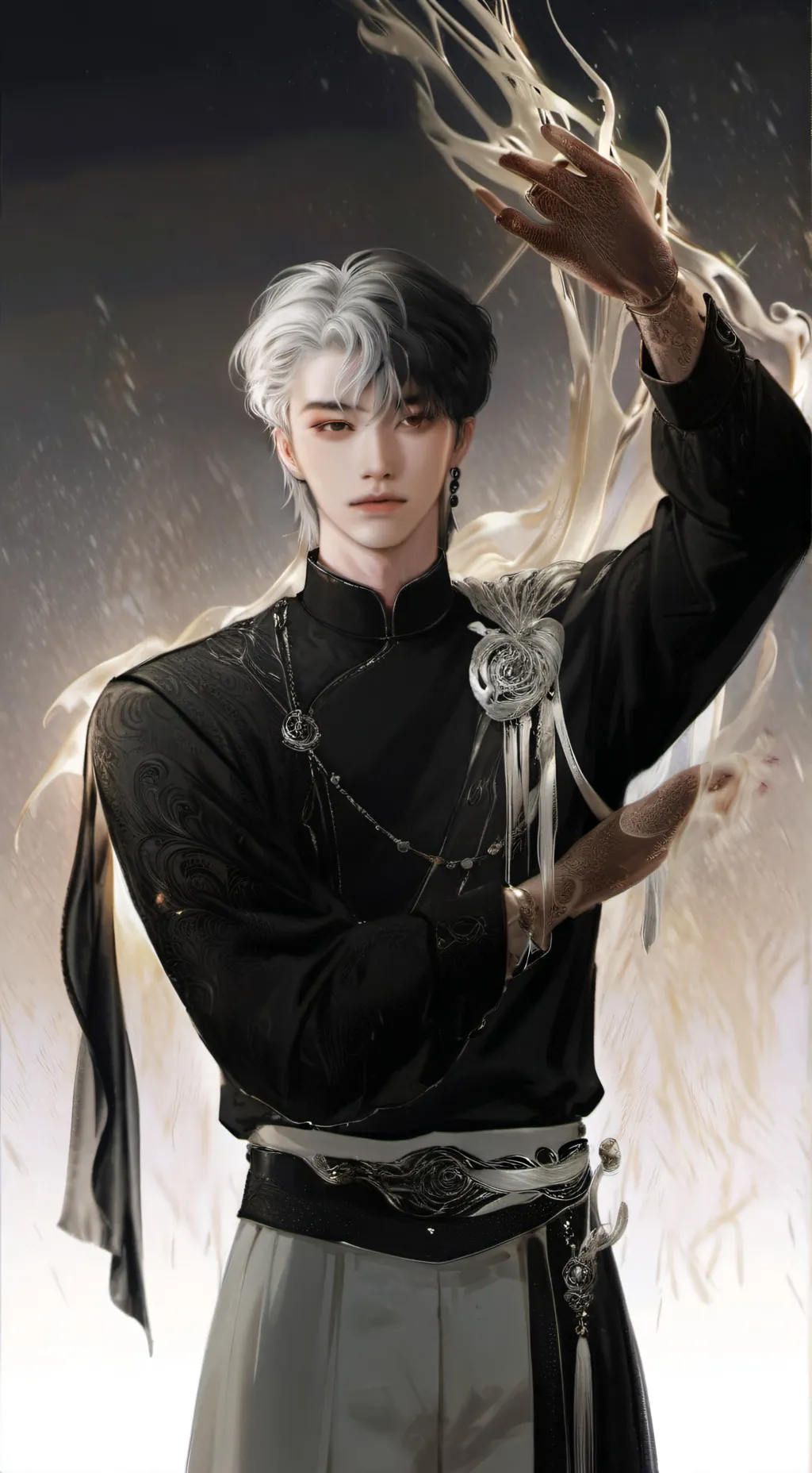 ai character: Straykids 🌸 background