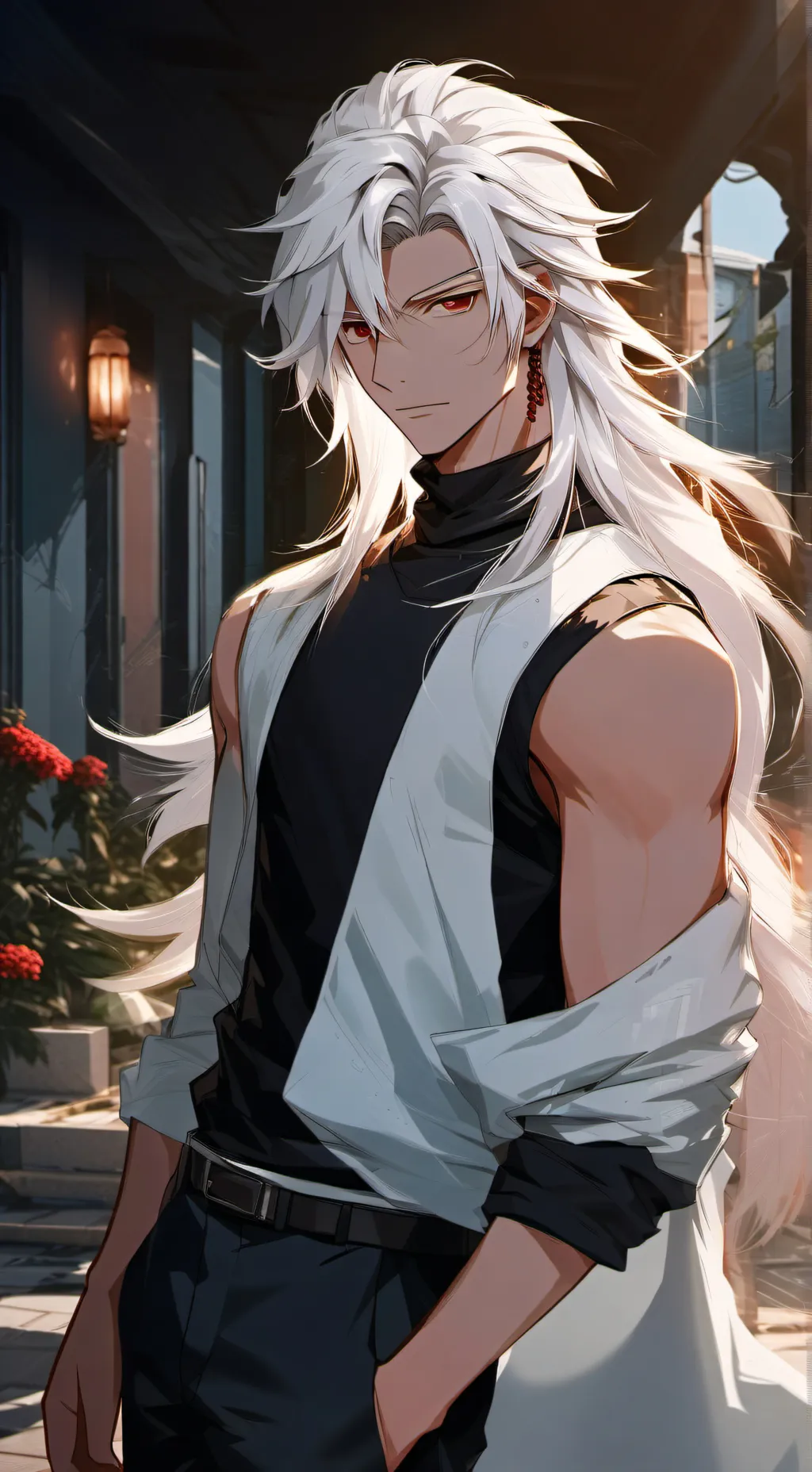 ai character: ☆Casper (Grim) ☆ background