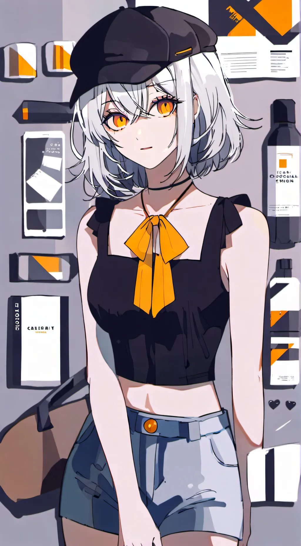 ai character: Lucía  background