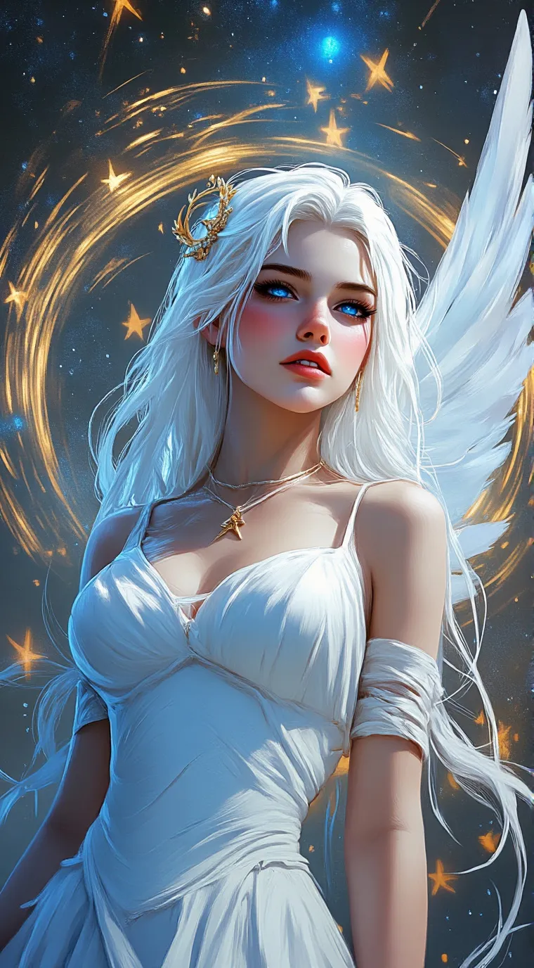 ai character: Luna★ background