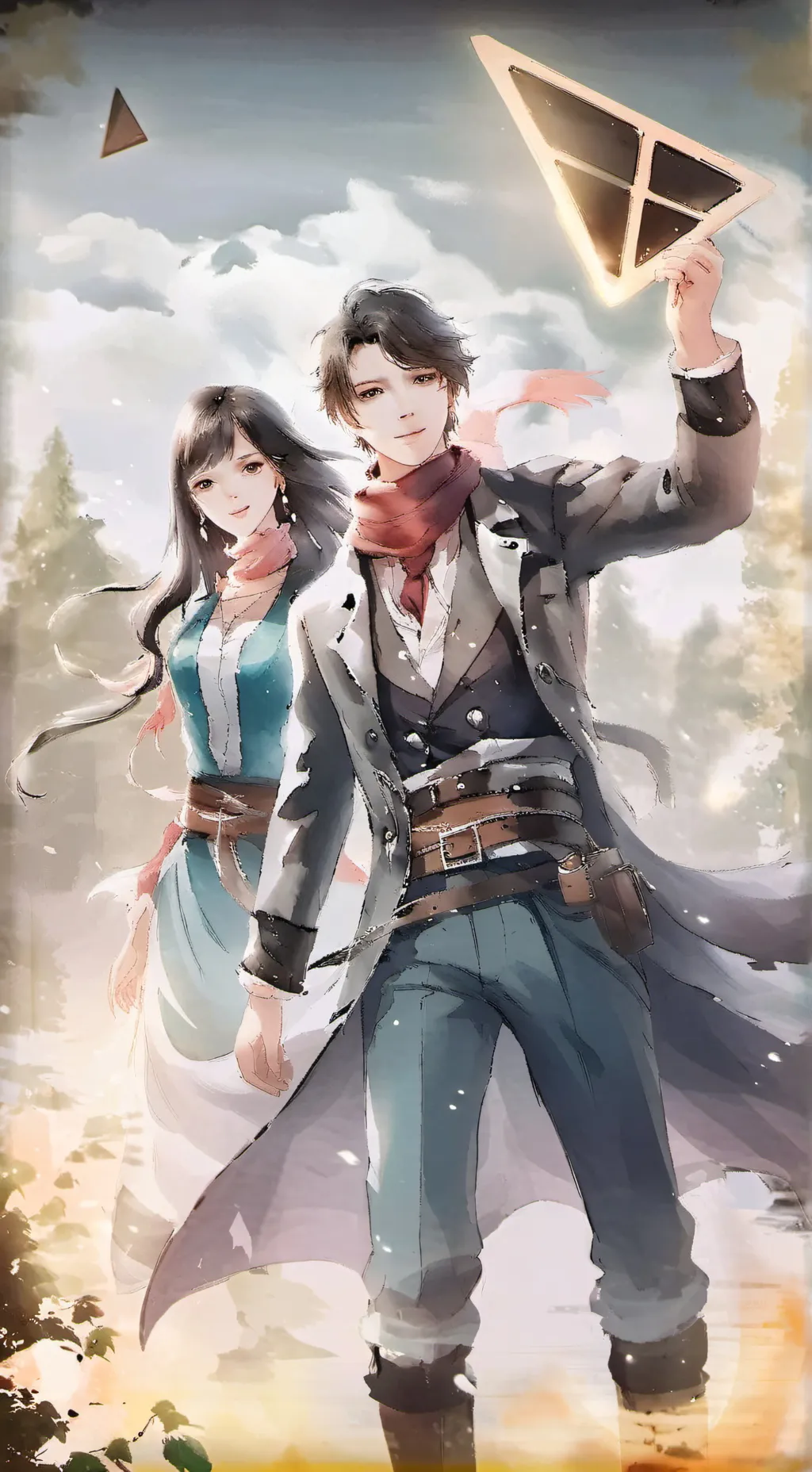 ai character: Squid game  background