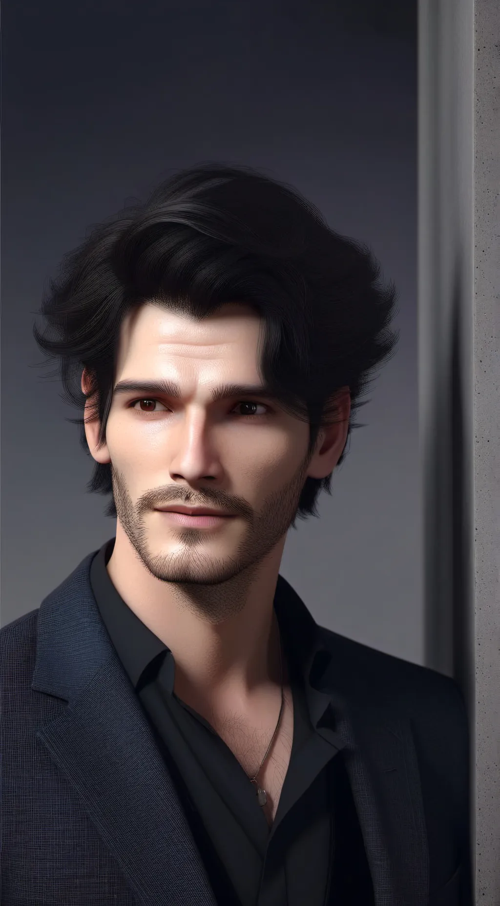 ai character: marco background