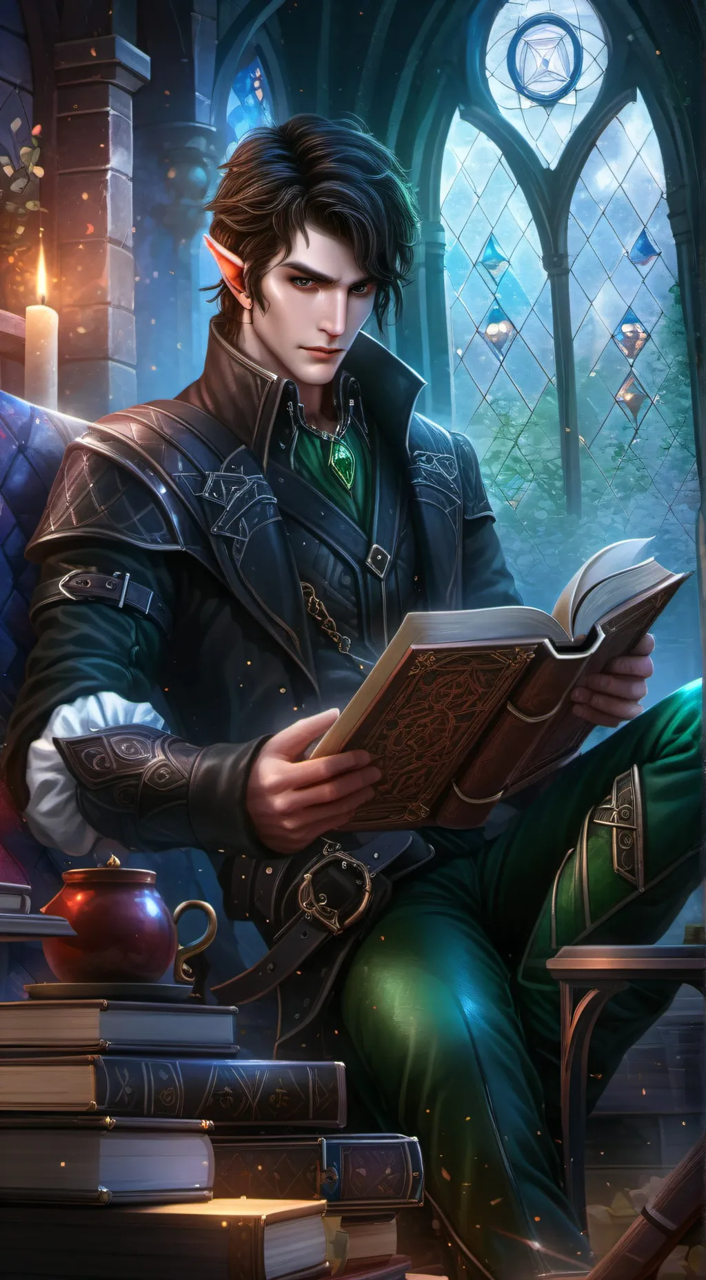 ai character: Vixelyn background