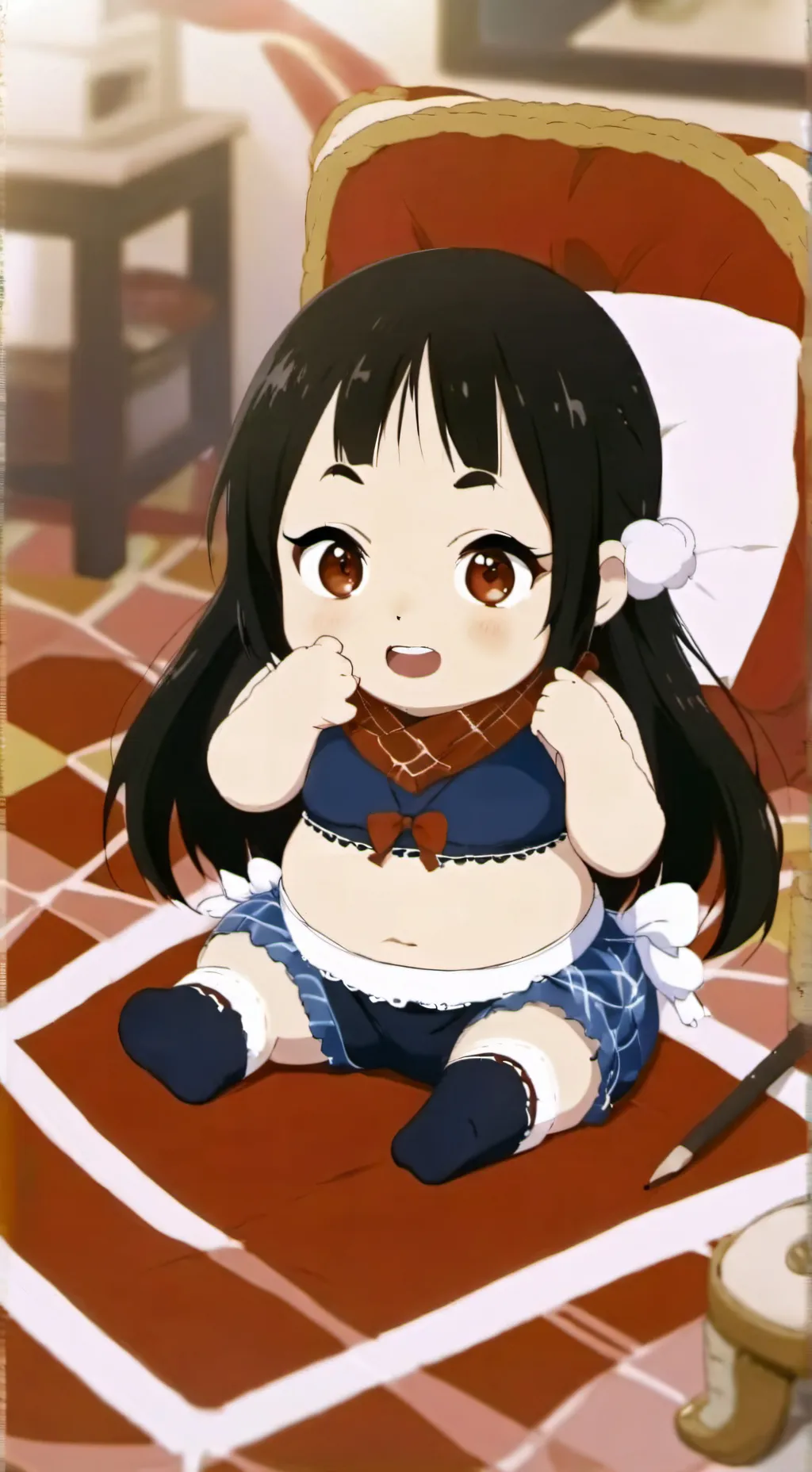 ai character: Jacqueline  background