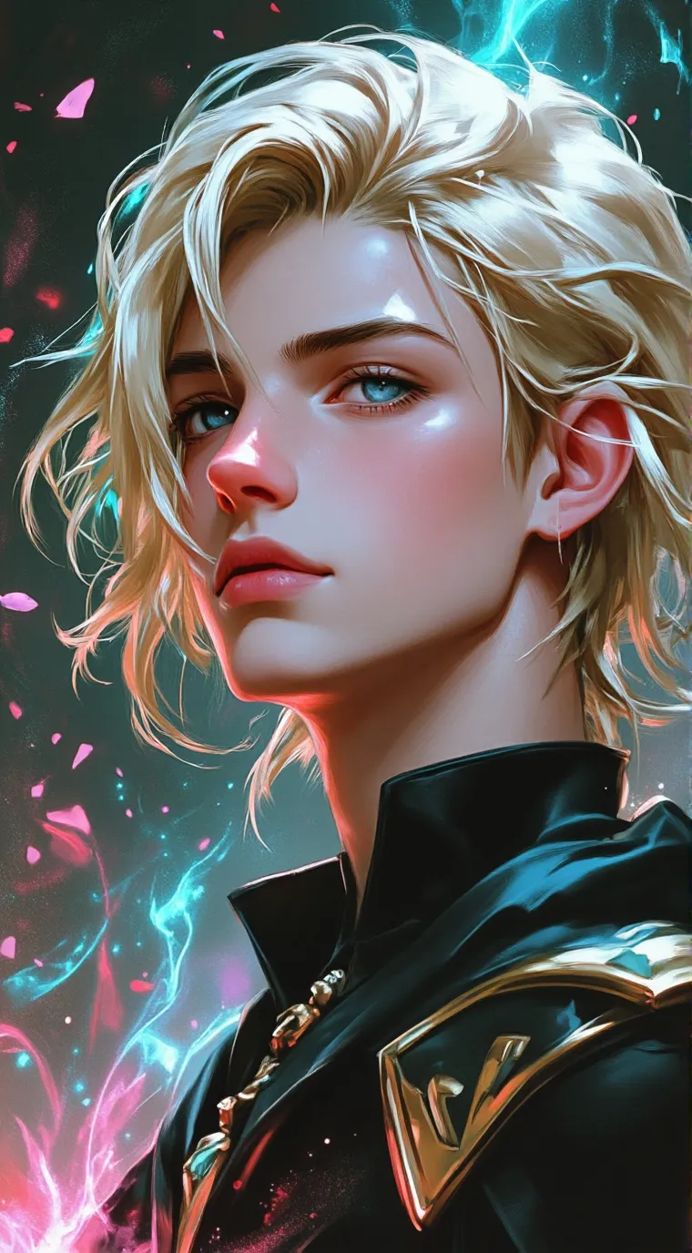 ai character: Ashton  background