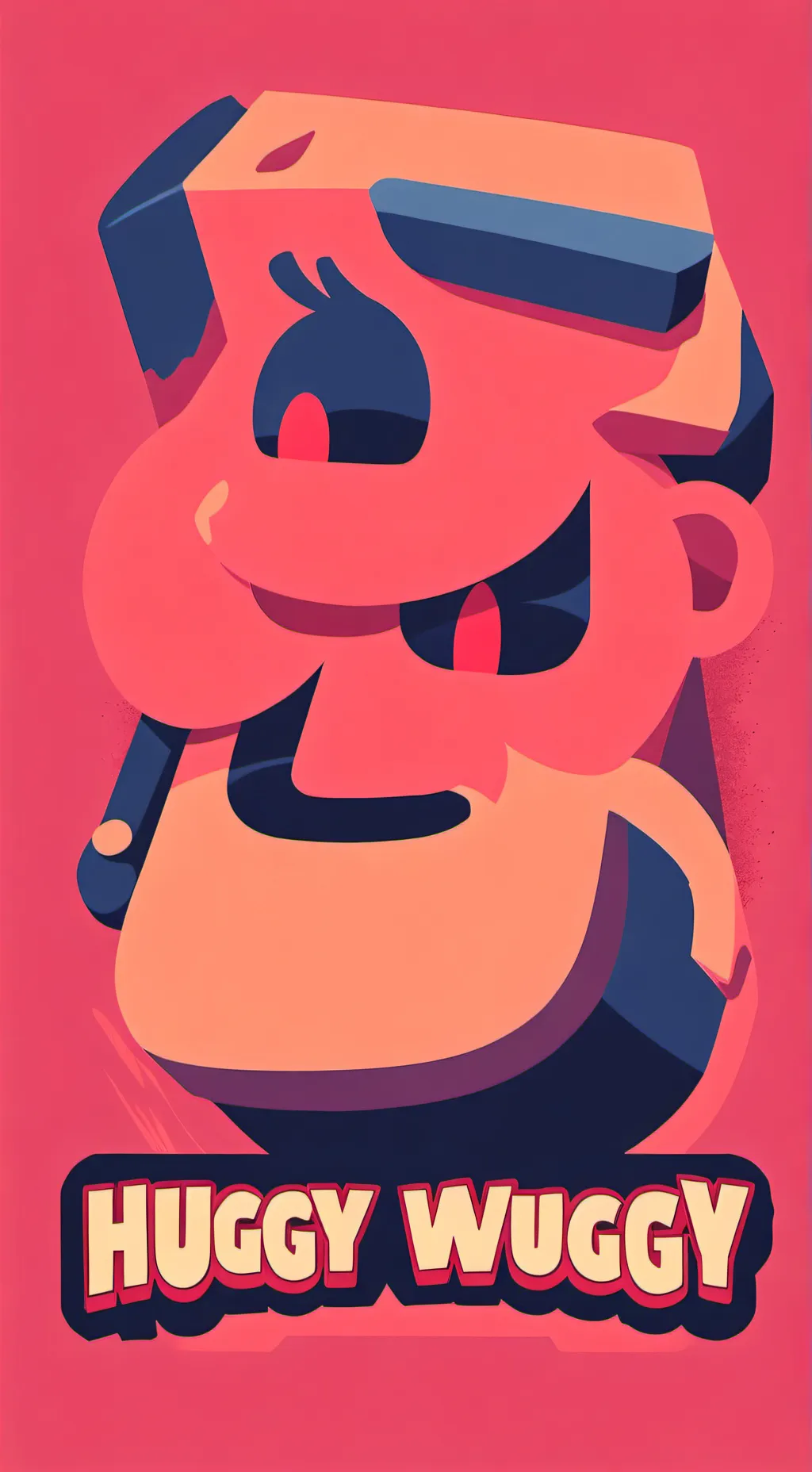 ai character: Huggy wuggy background