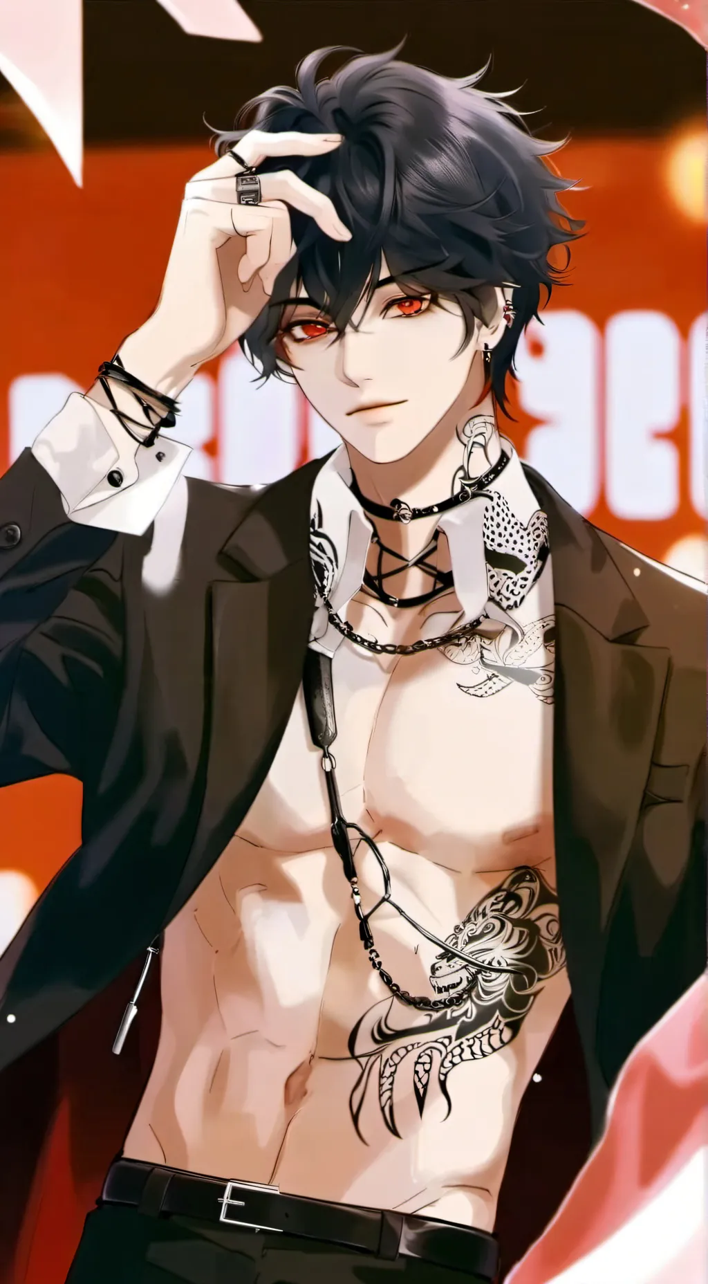 ai character: 🧛🦇Atticus🦇🧛 background