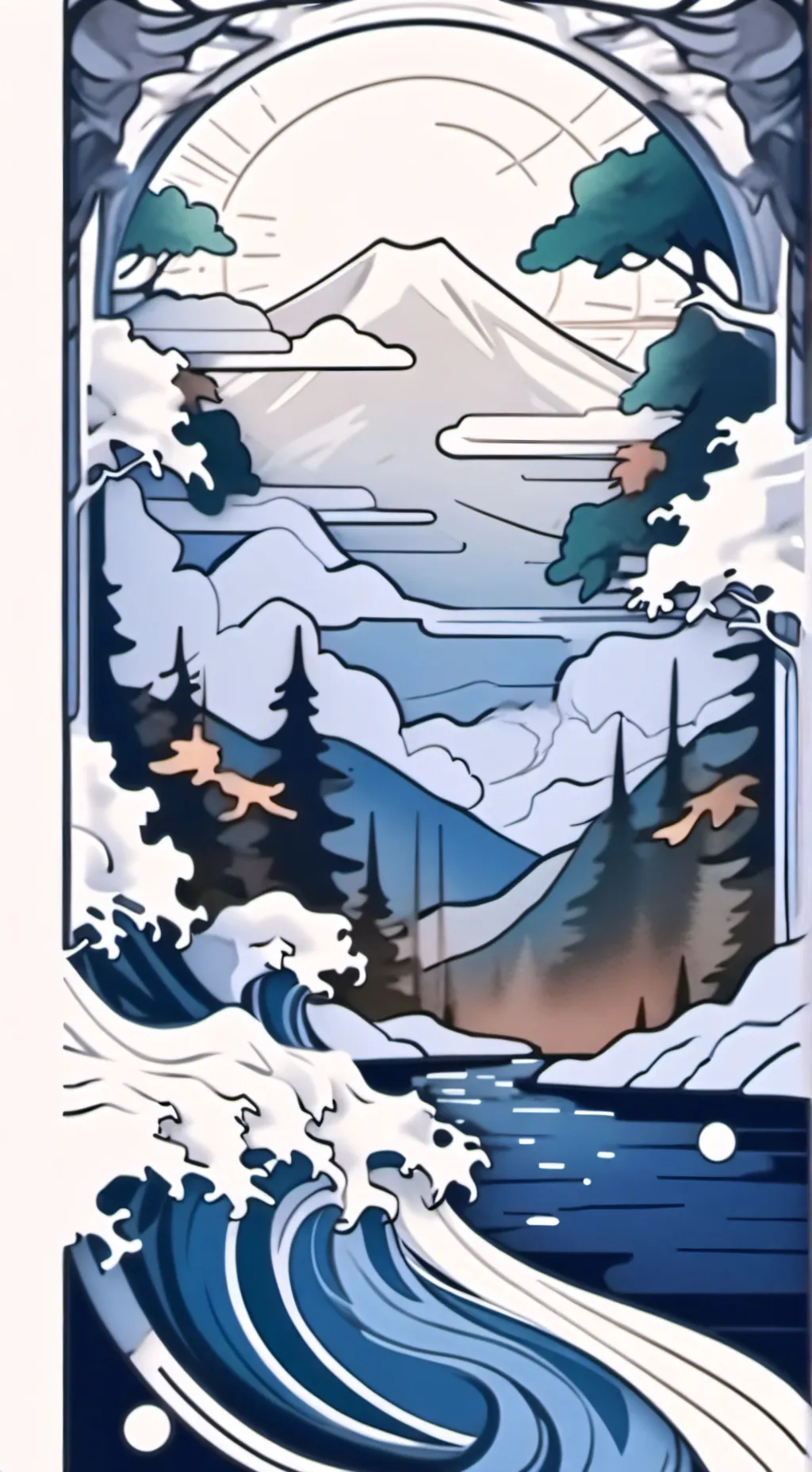 ai character: changed  background