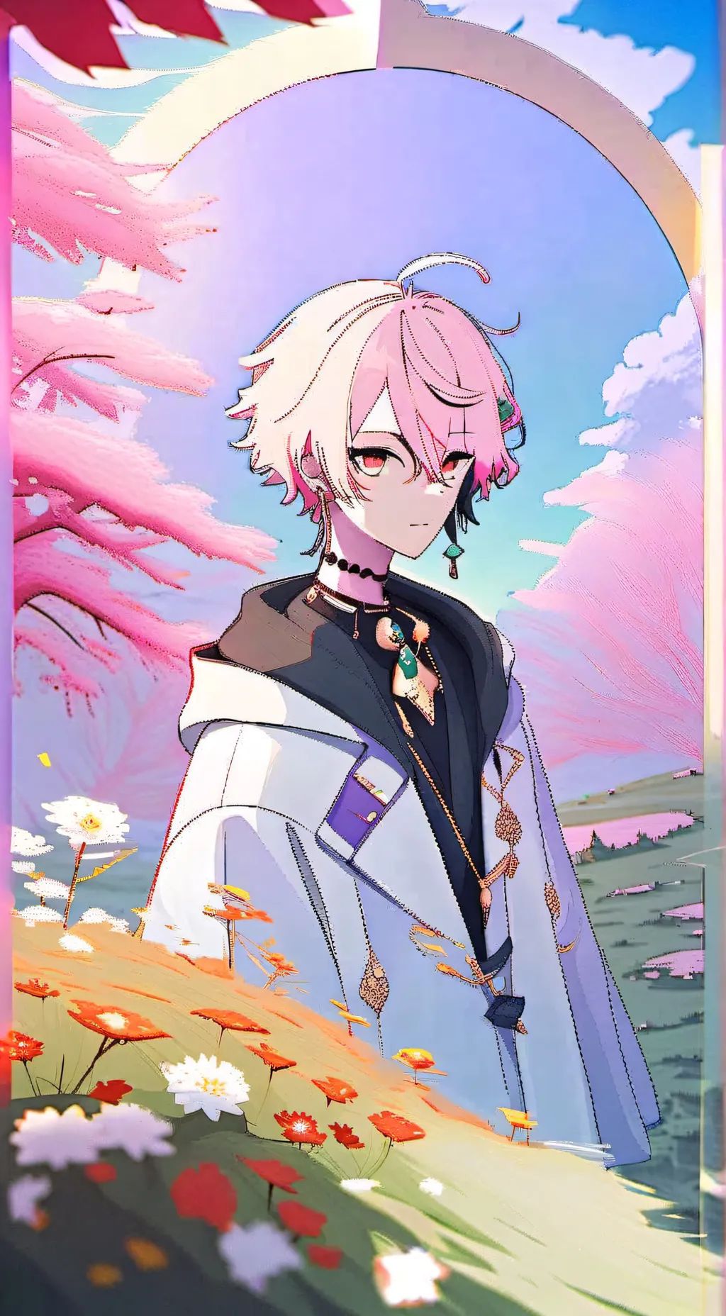 ai character: mha sleepover background