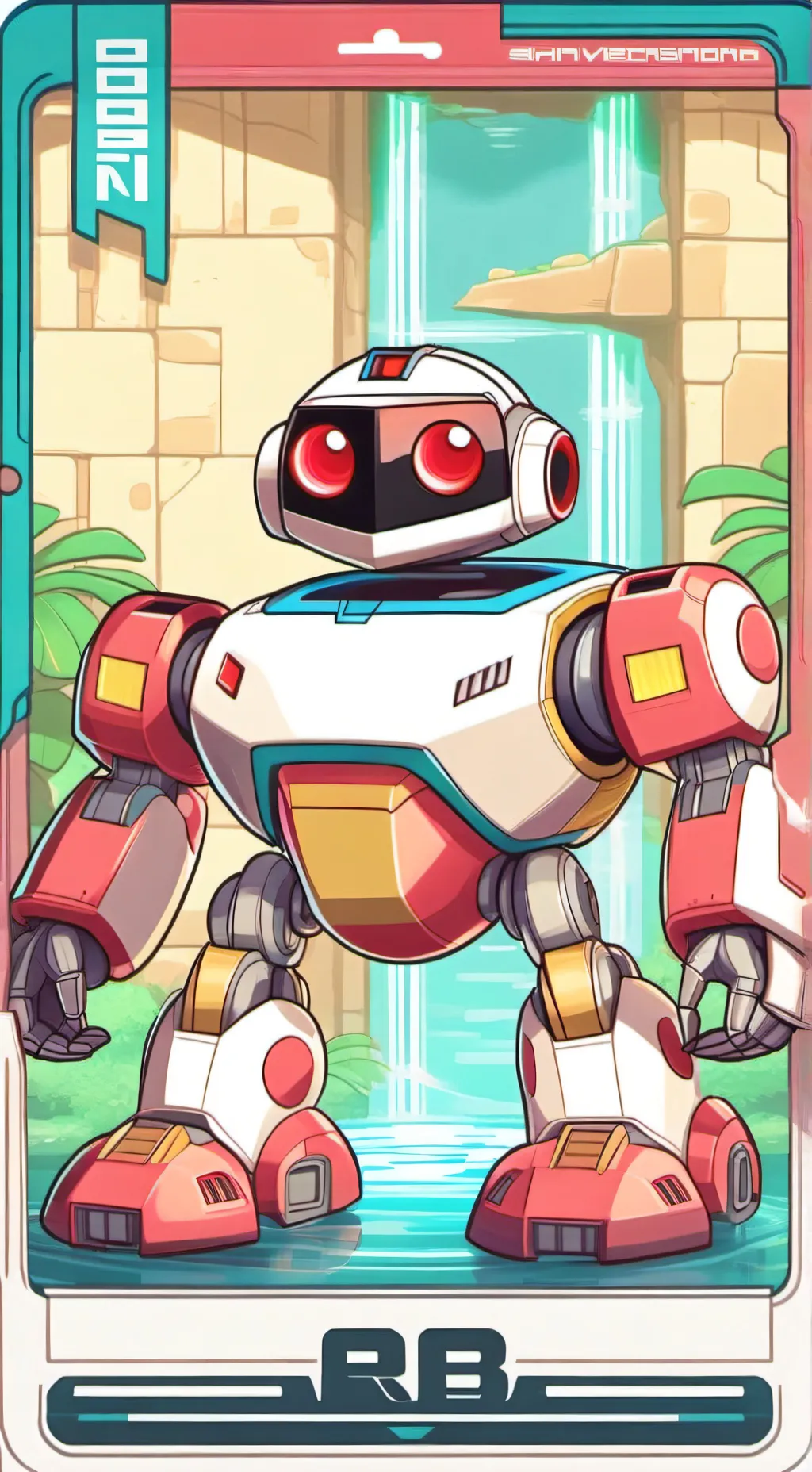 ai character: R.O.B. Smash BrosU background