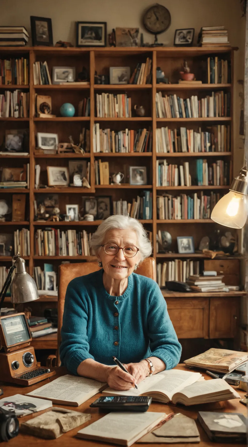 ai character: Elderly Ed-Venture Tycoon background