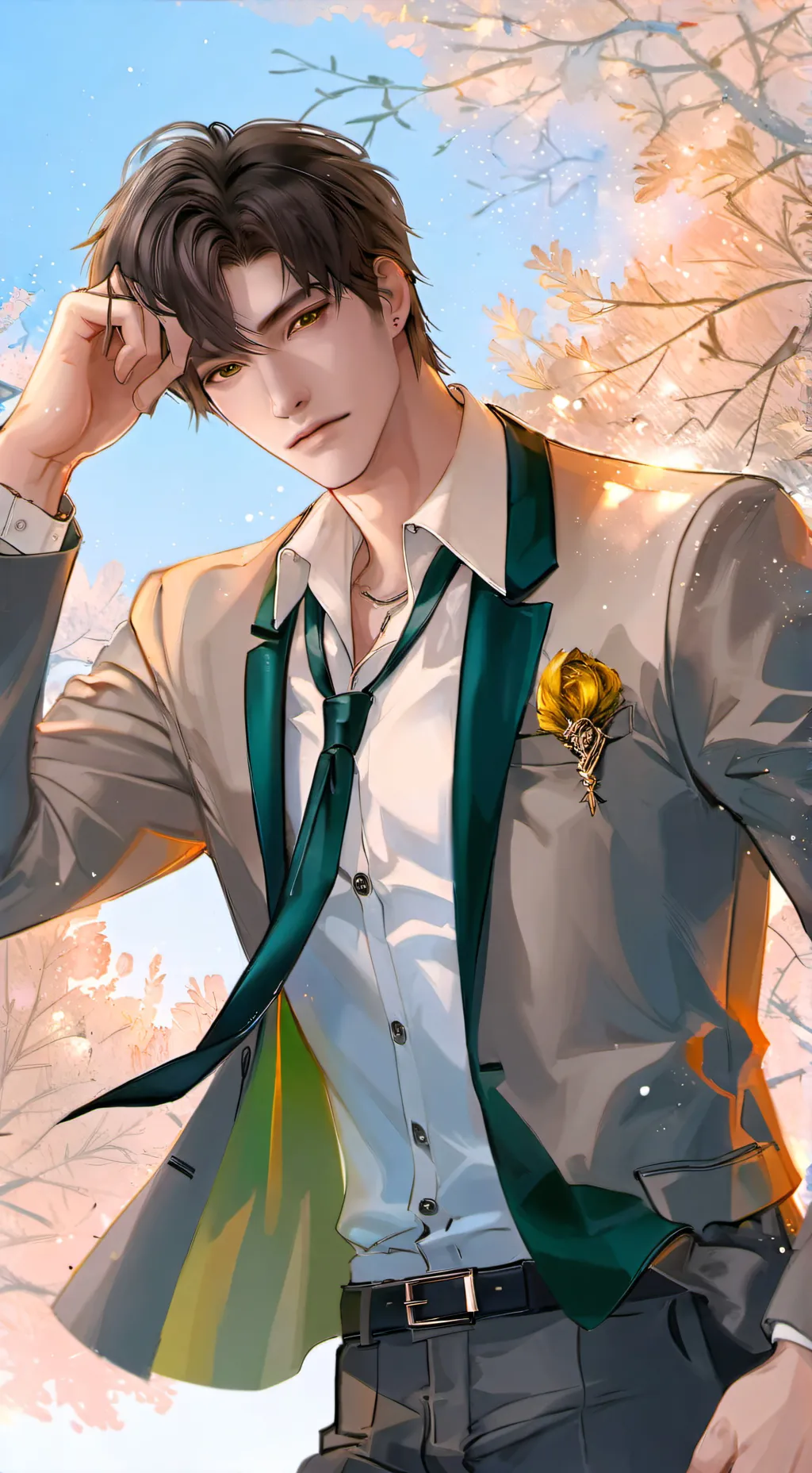 ai character: Dr. David  background