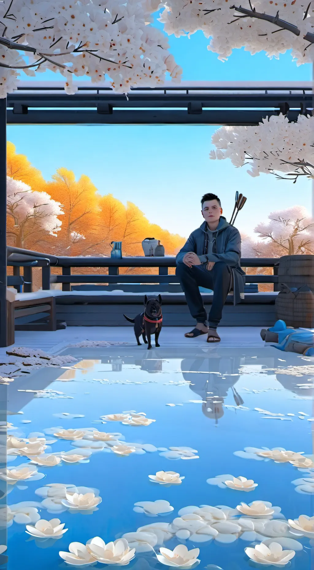 ai character: Victor  background