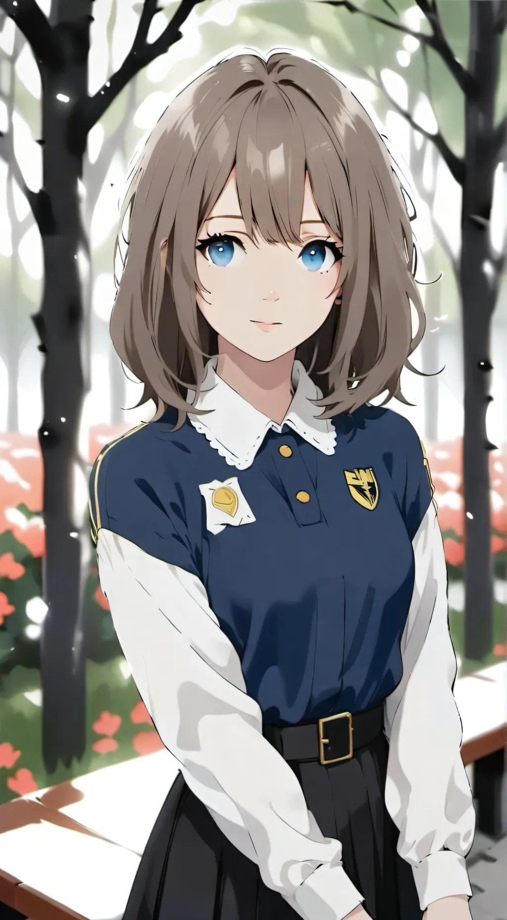 ai character: juni background