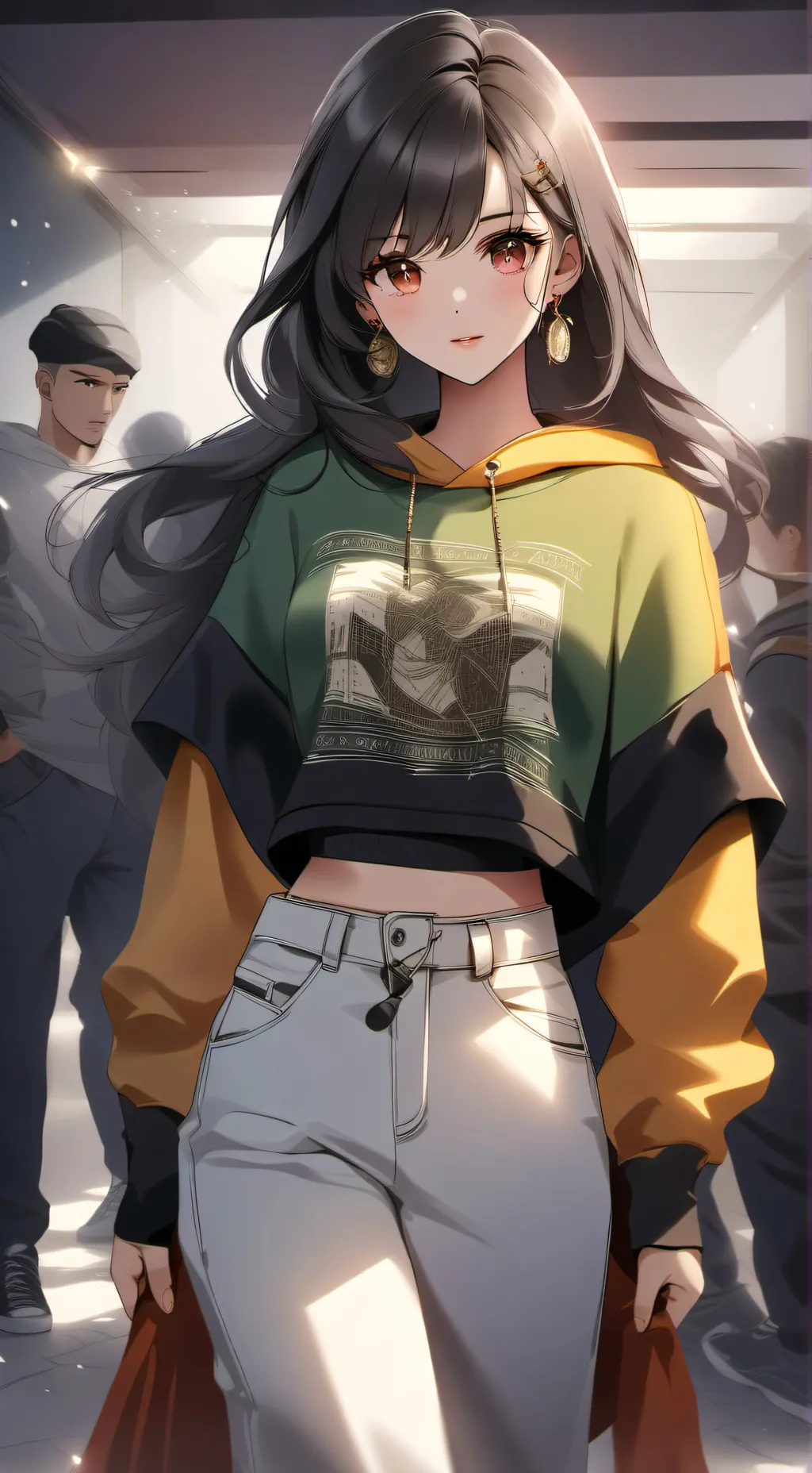 ai character: ~Sarah~💙💜 background