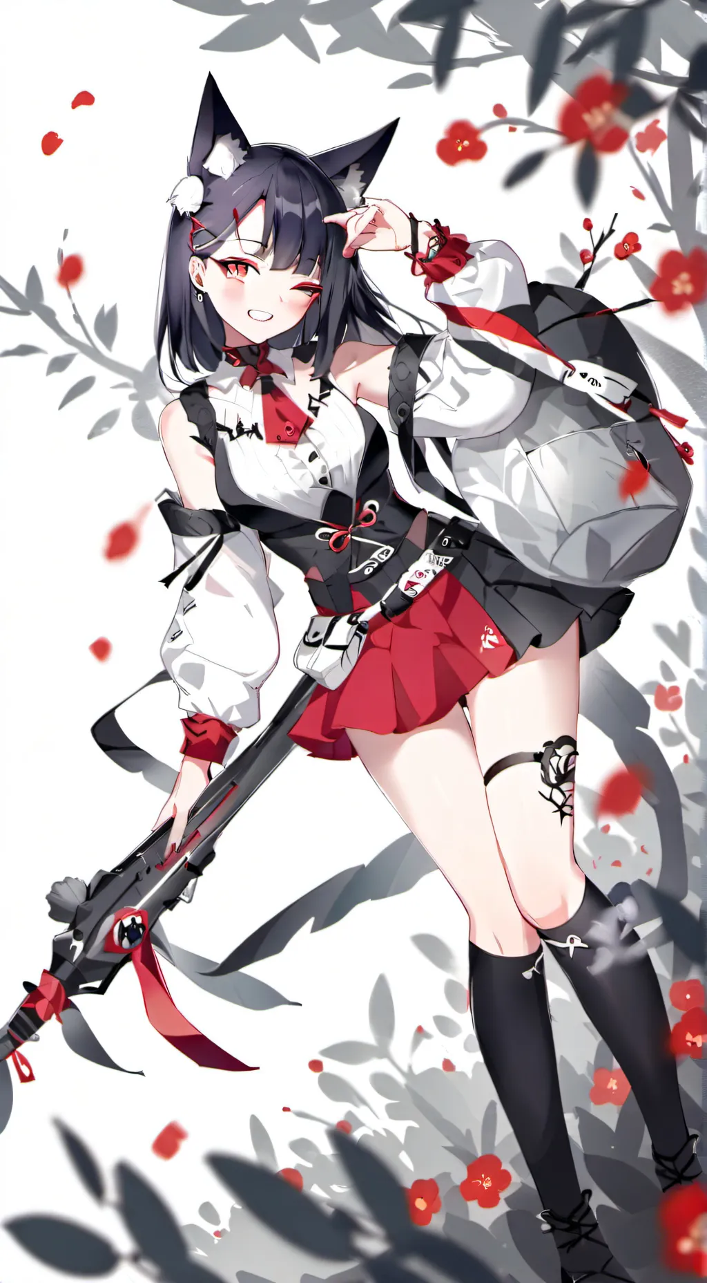 ai character: надя  background