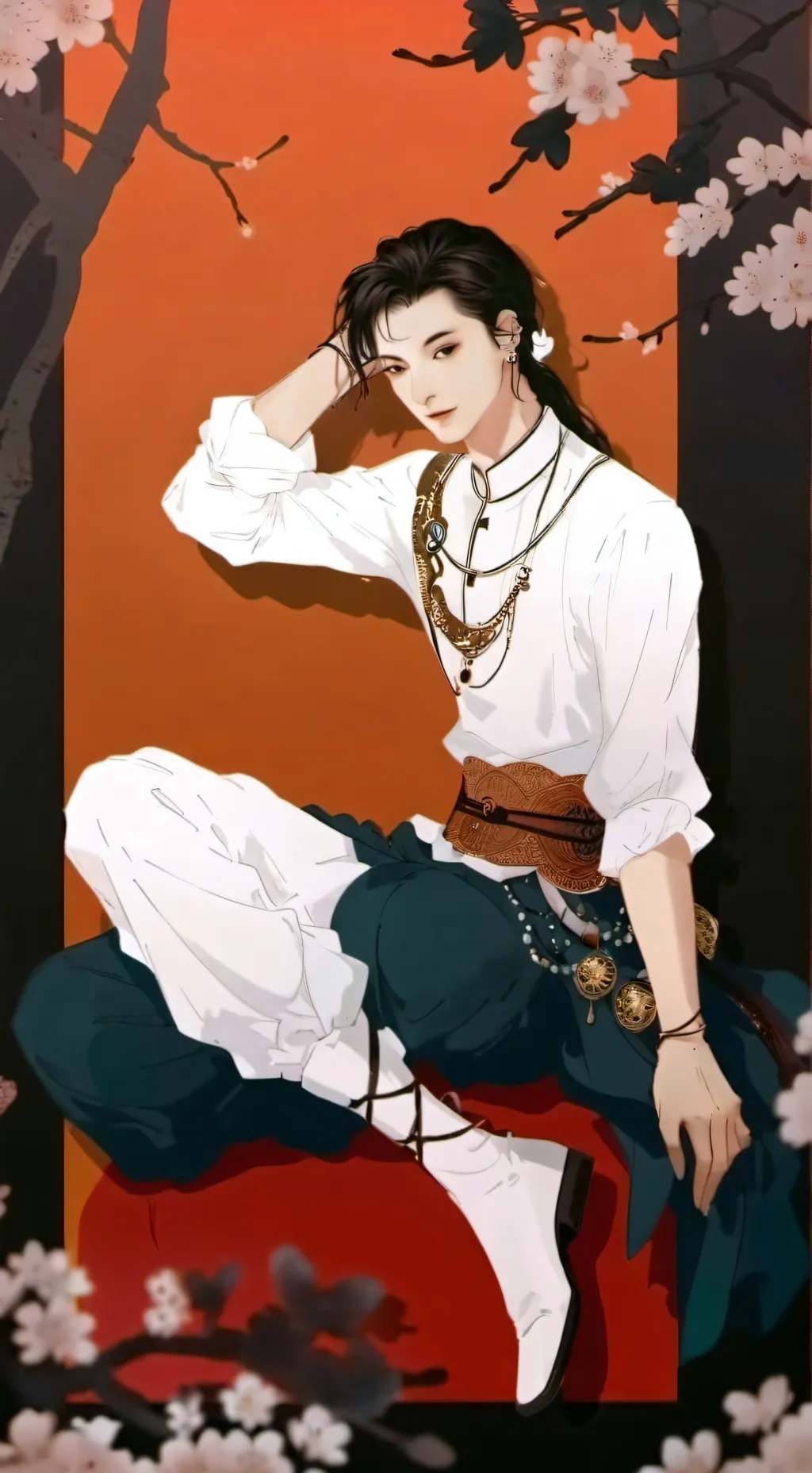 ai character: Rainer background