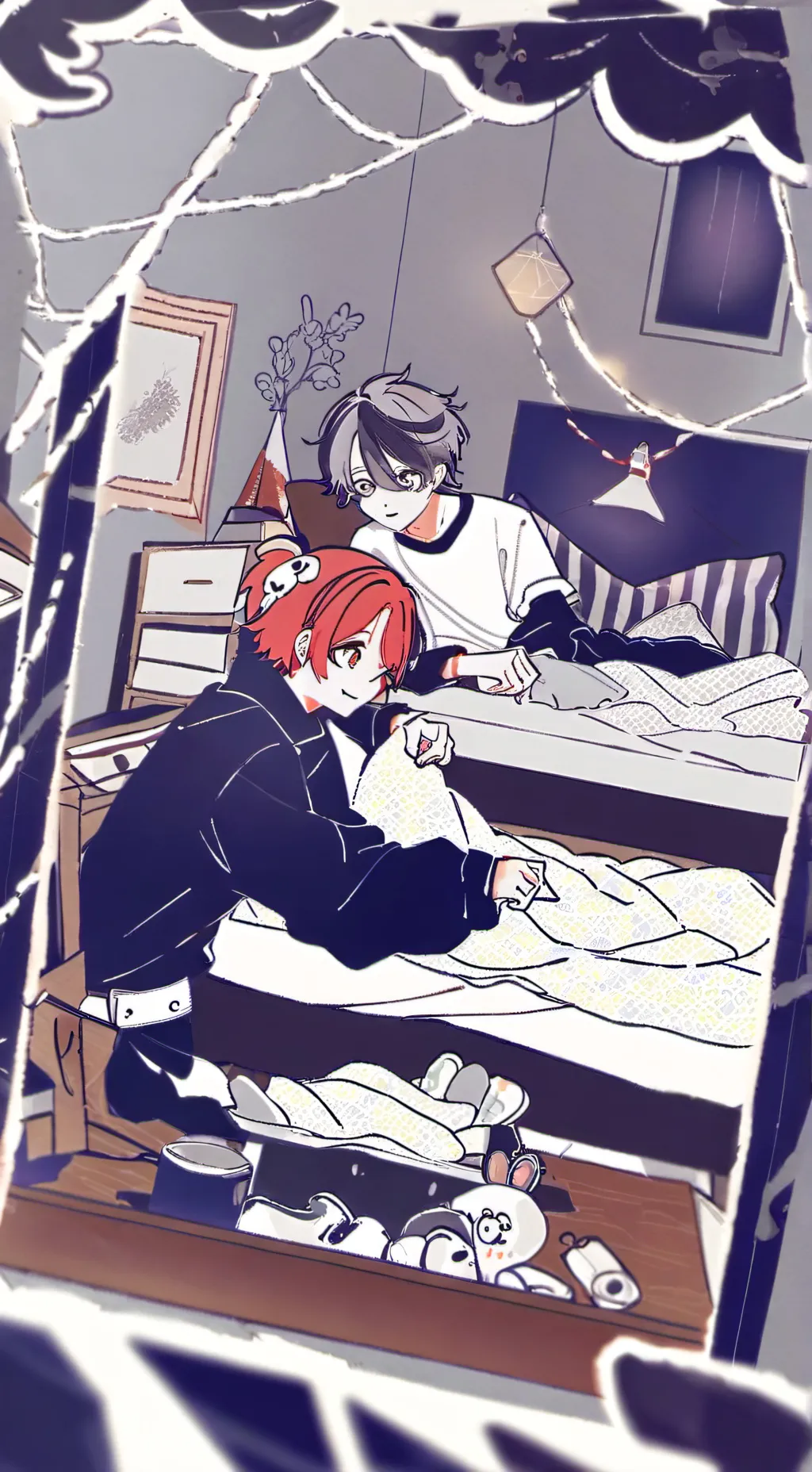 ai character: 𓏲𝄢Mha sleepover𓏲𝄢 background