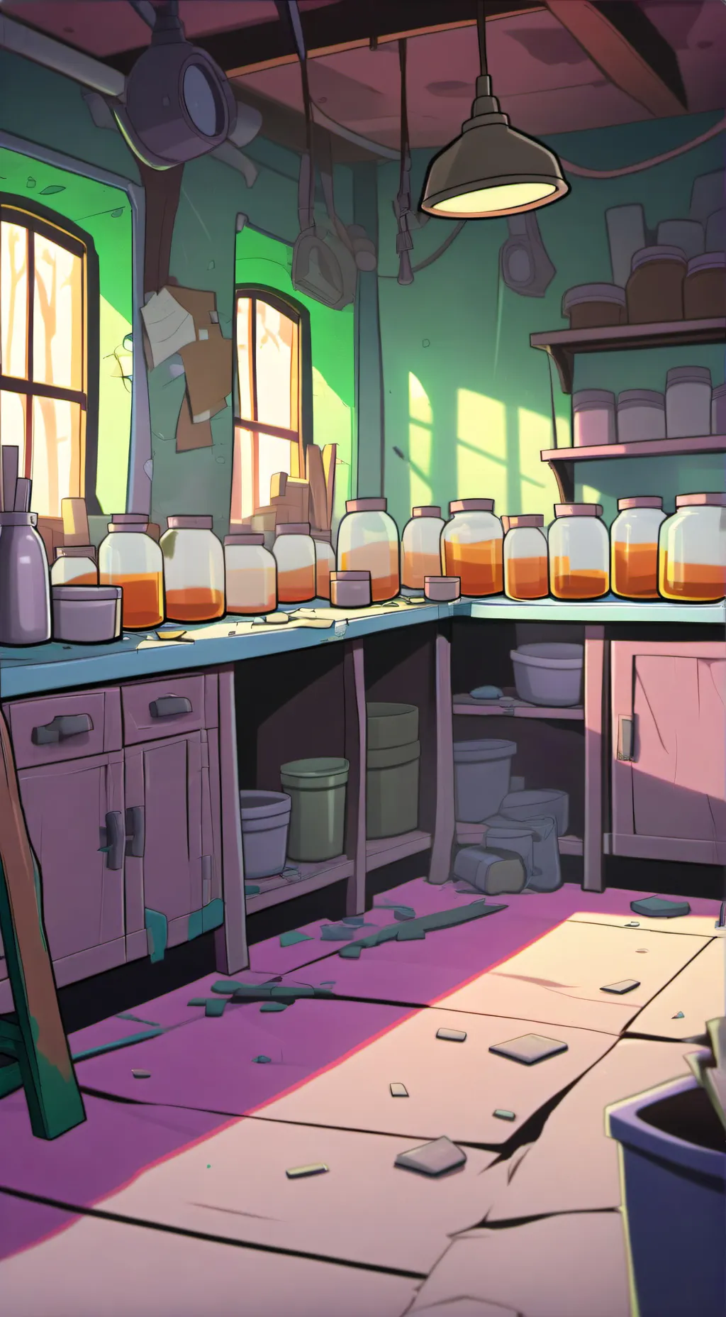 ai character: changed  background