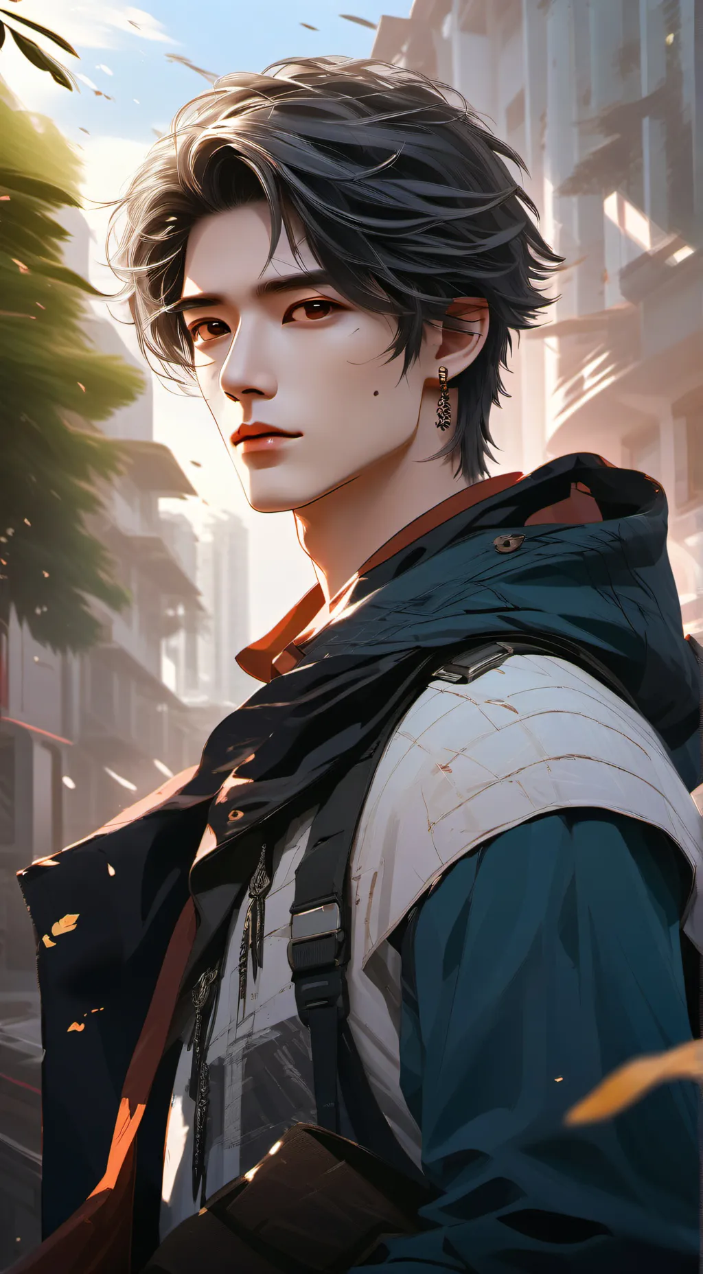 ai character: nicolas  background