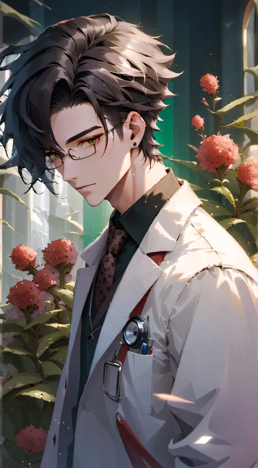 ai character: Dr. Vincent Lee background