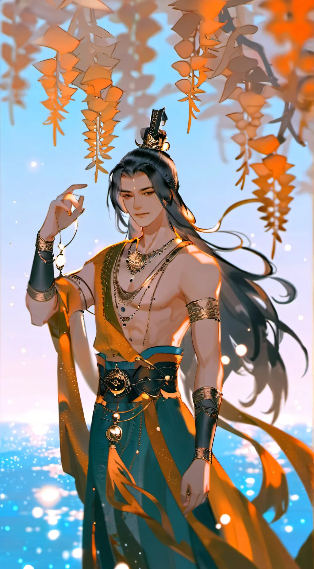 ai character: Адам background