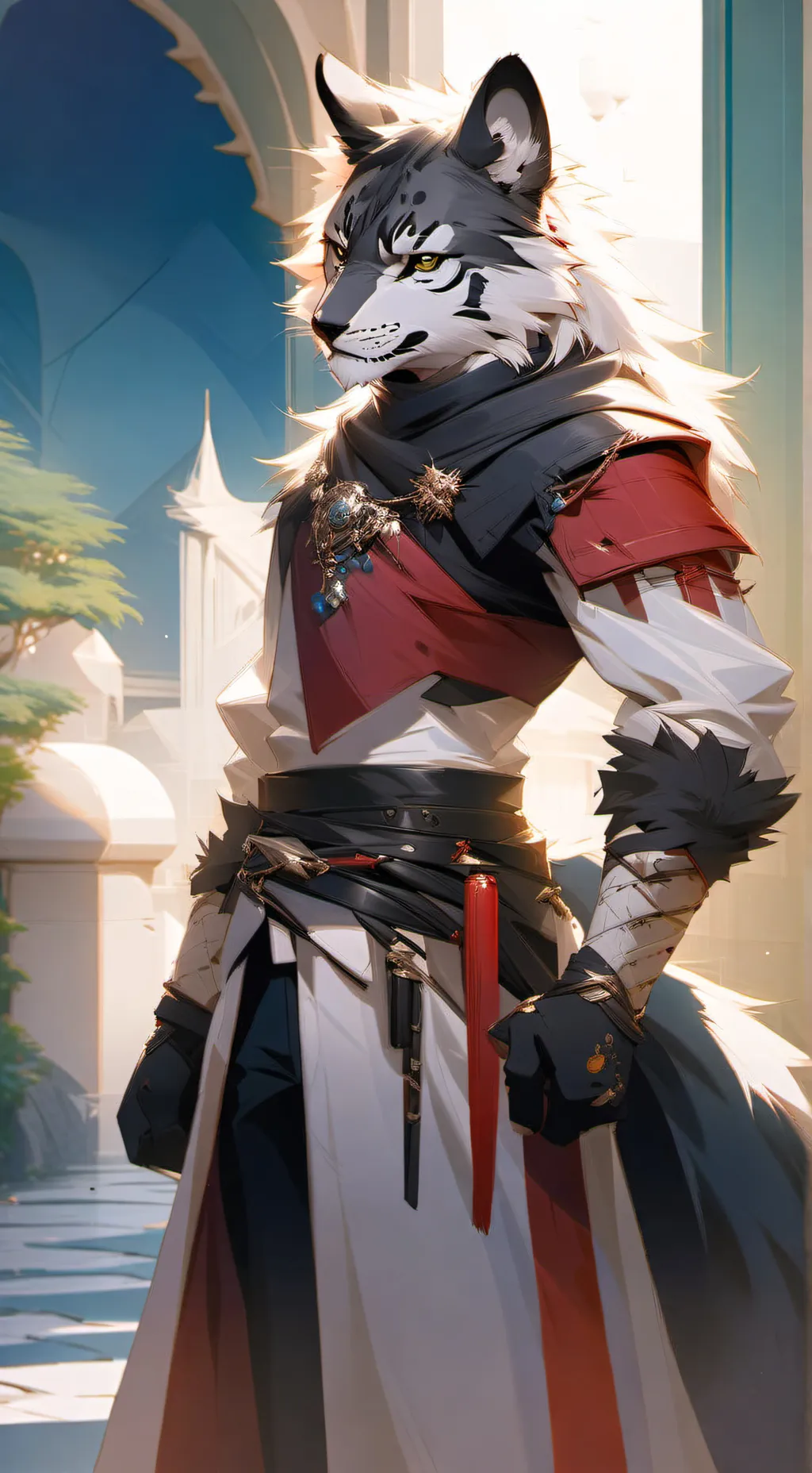 ai character: Galain background