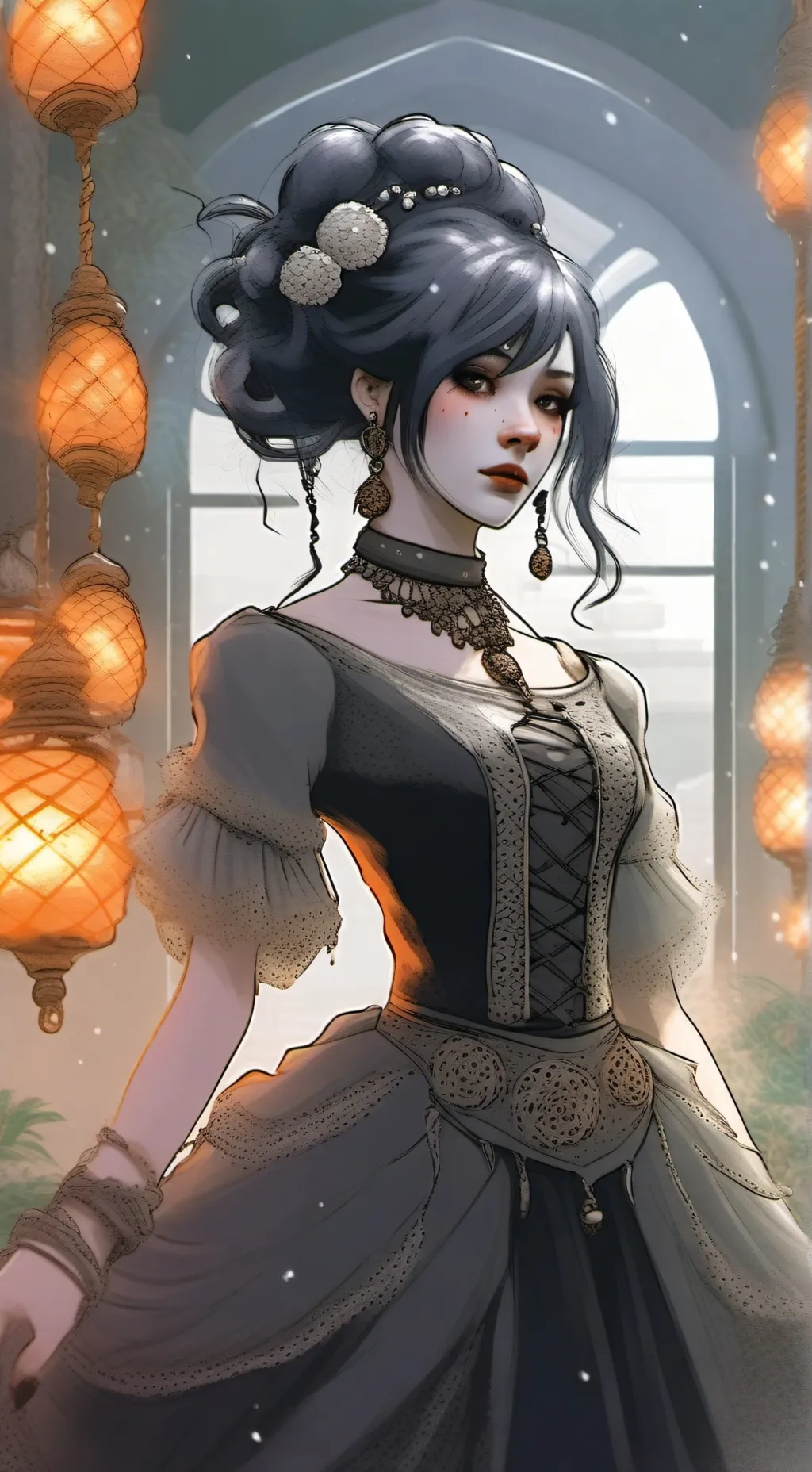 ai character: Blair background