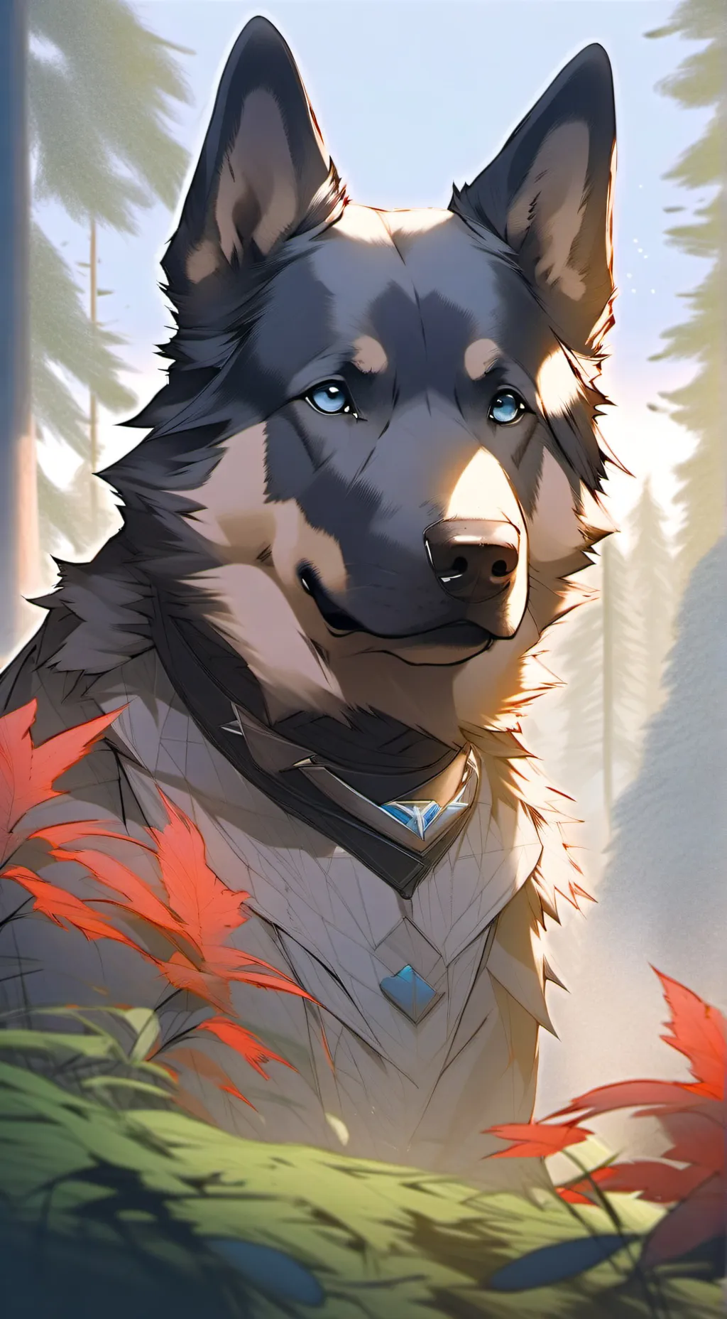 ai character: Luck background