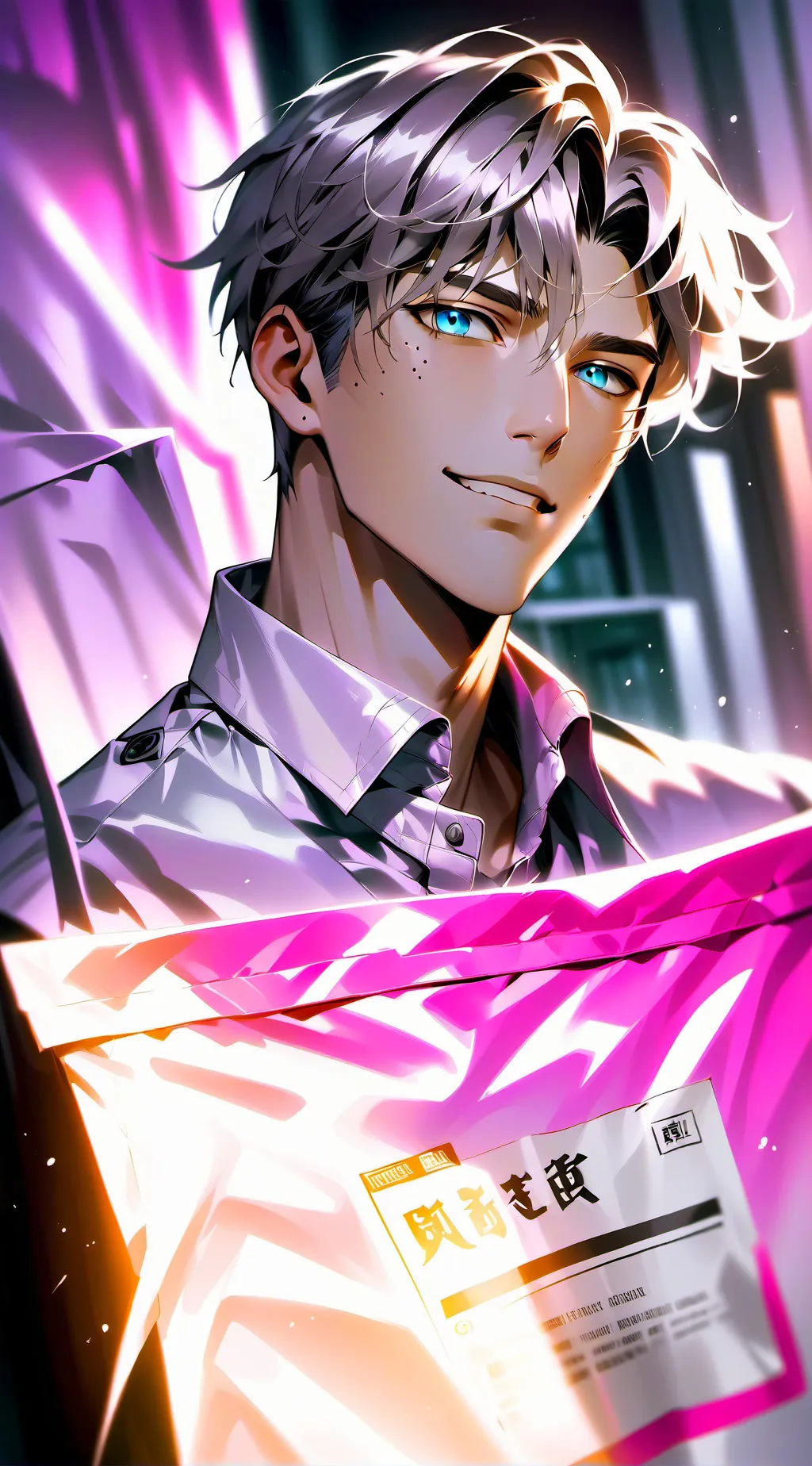 ai character: Evan background