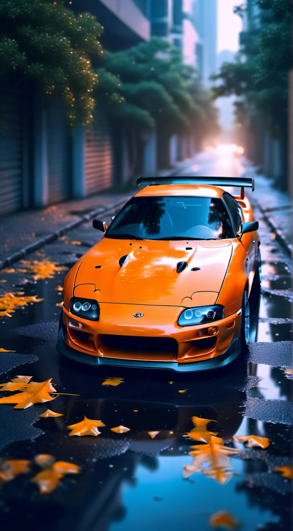 ai character: your toyota supra background