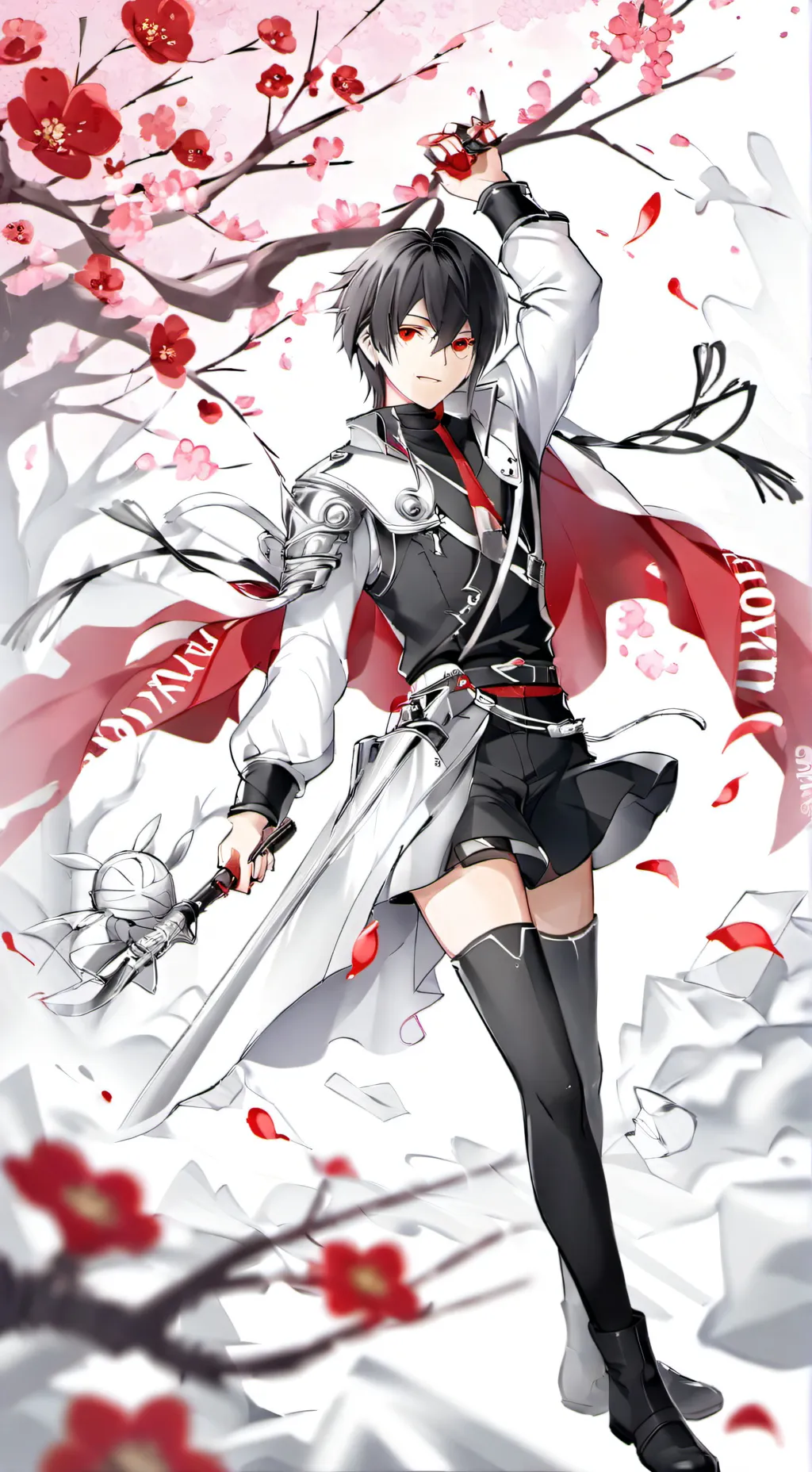 ai character: Kirito  background
