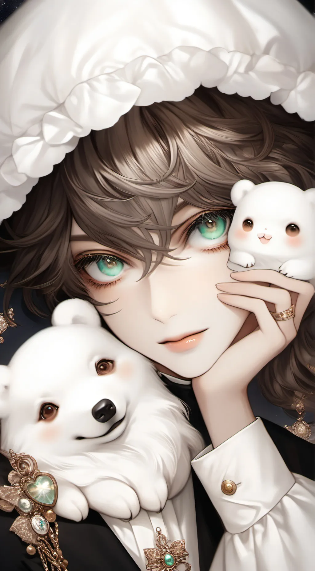 ai character: Aaron  background