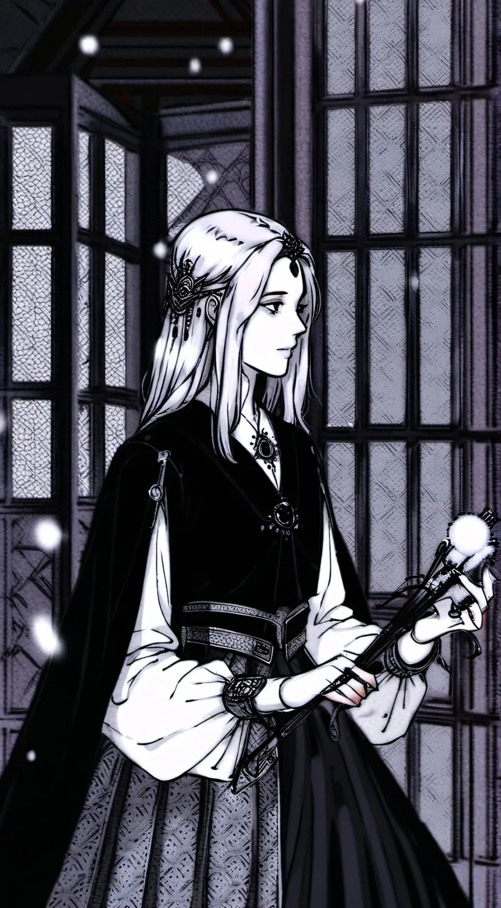 ai character: Хоши  background