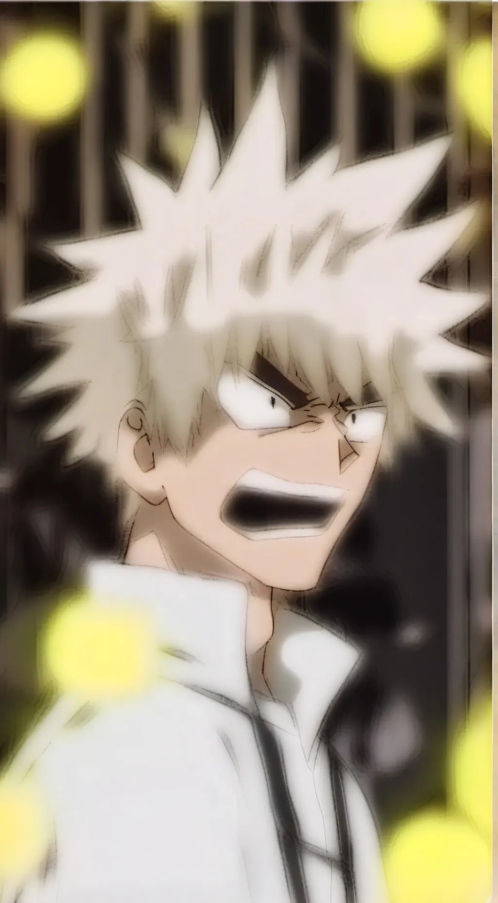 ai character: Bakugou Katsuki background