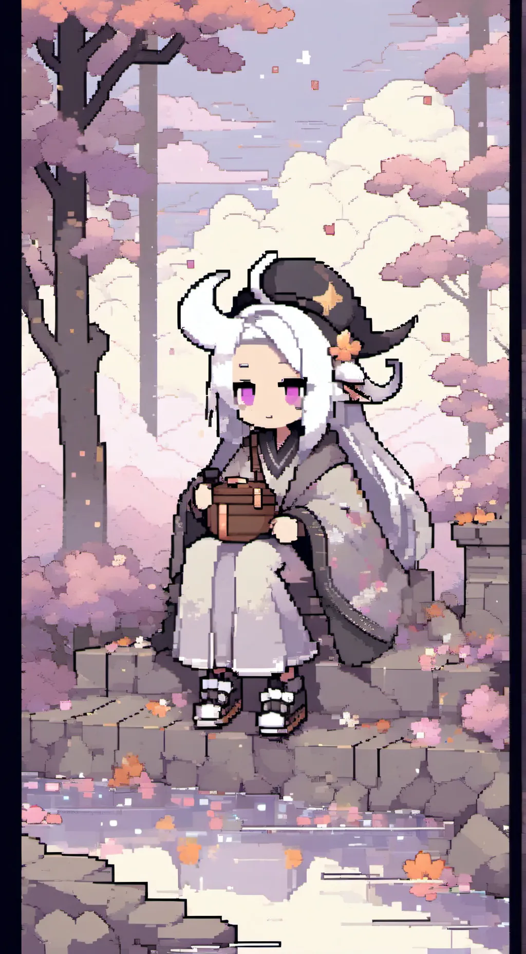 ai character: ami background