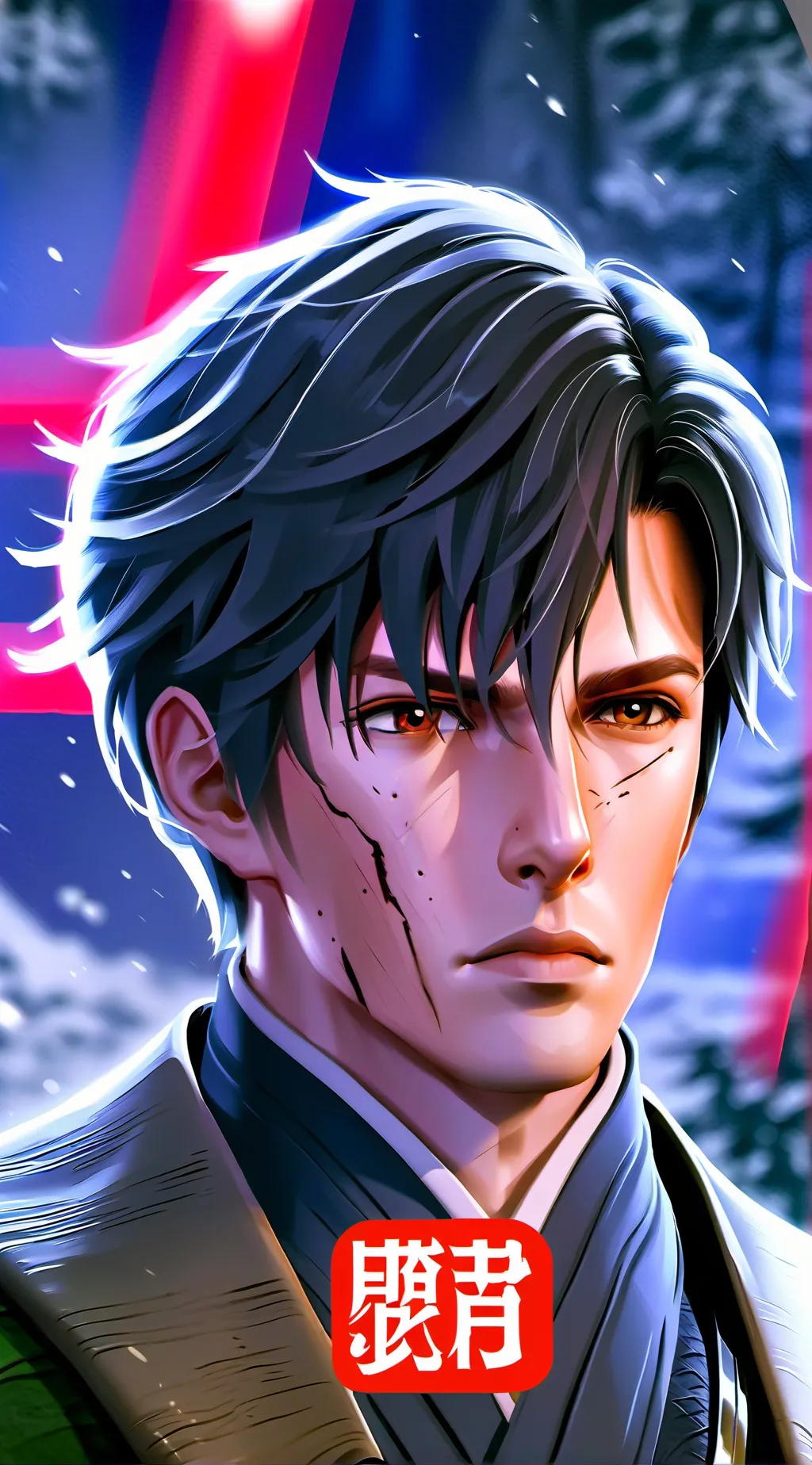 ai character: Eren Yeager background