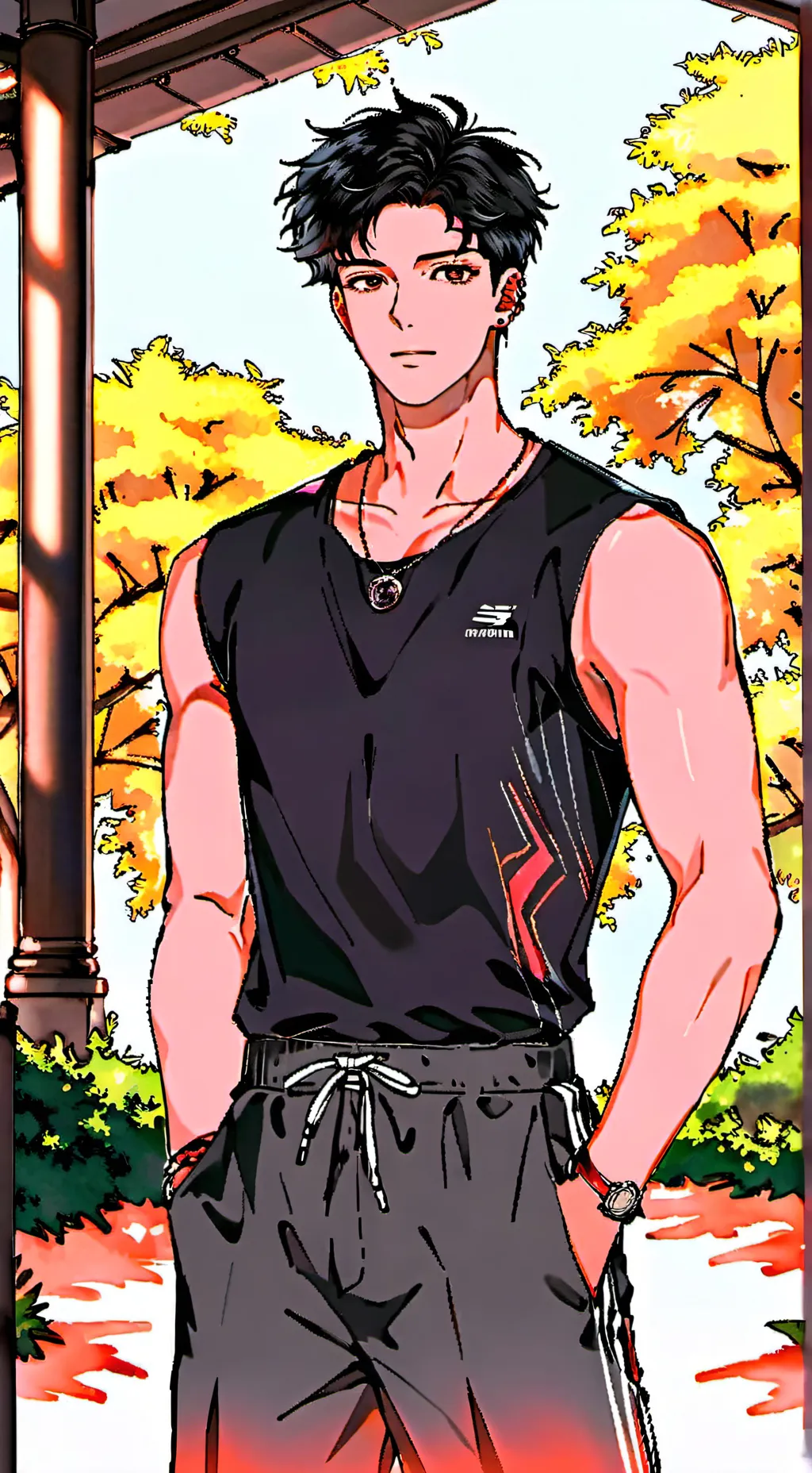 ai character: Asher background