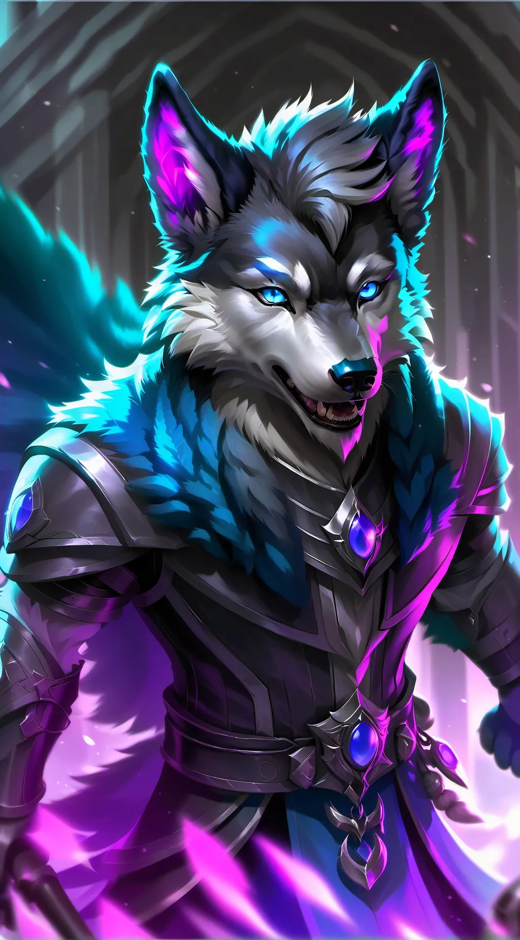 ai character: Muffley background