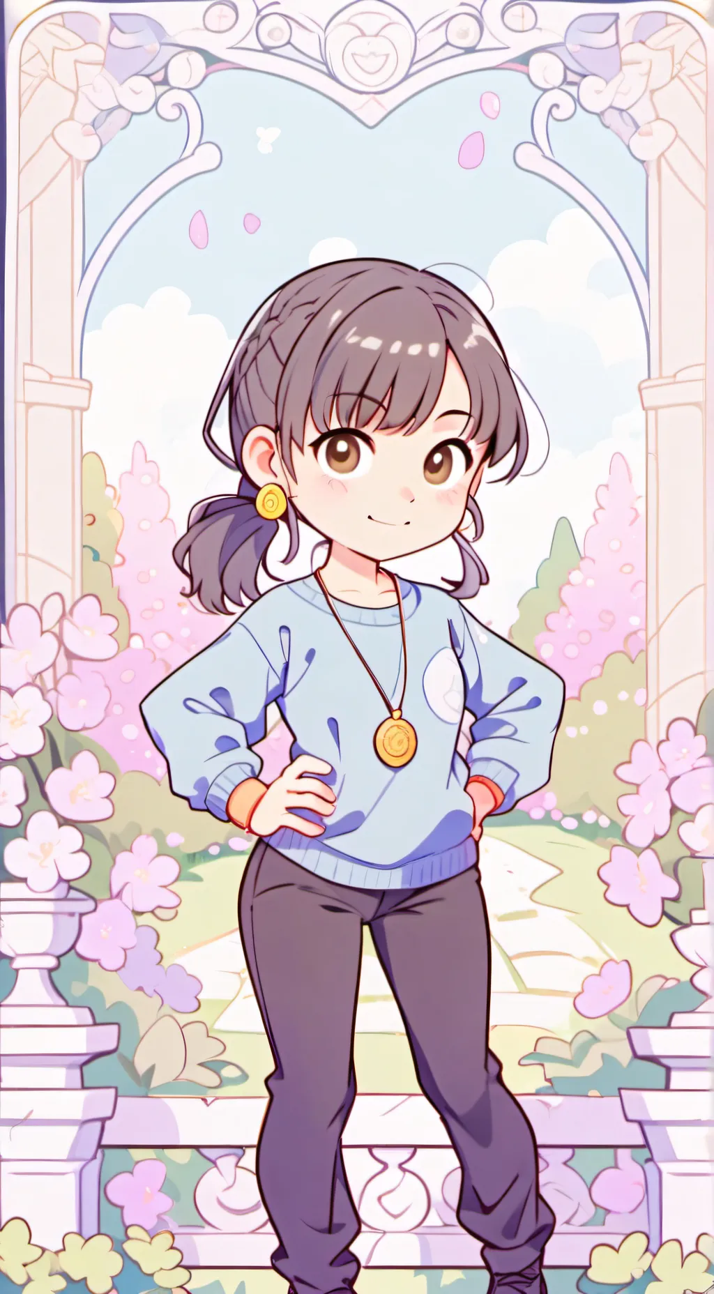 ai character: Aya background