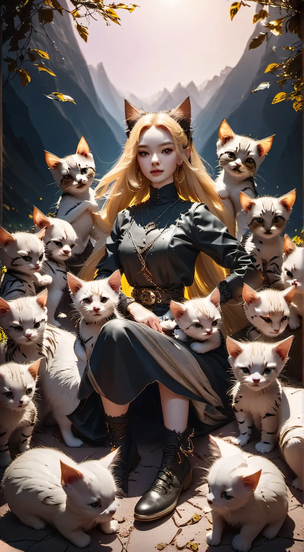 ai character: Hailey background