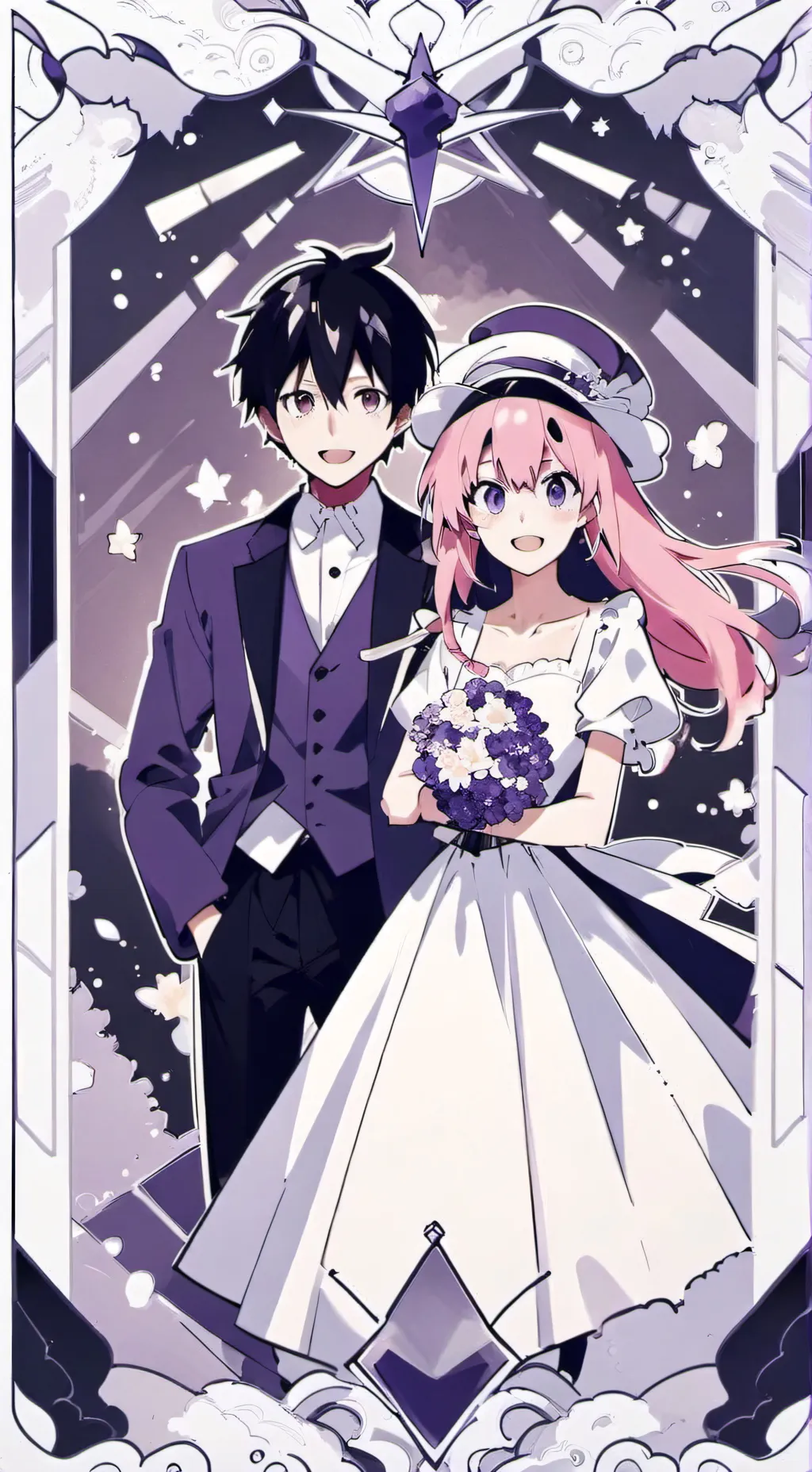 ai character: anna and mike background