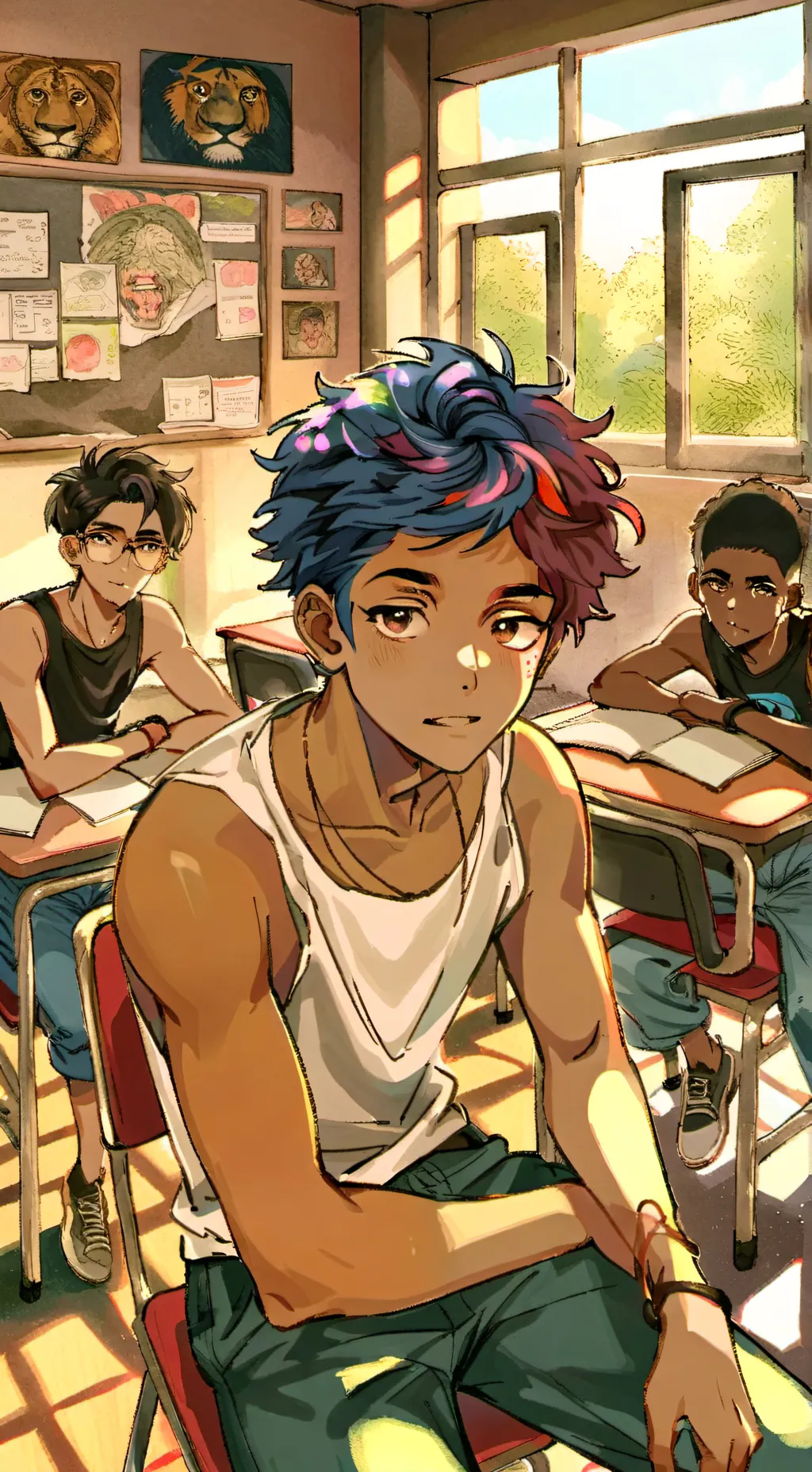 ai character: Adrash  background