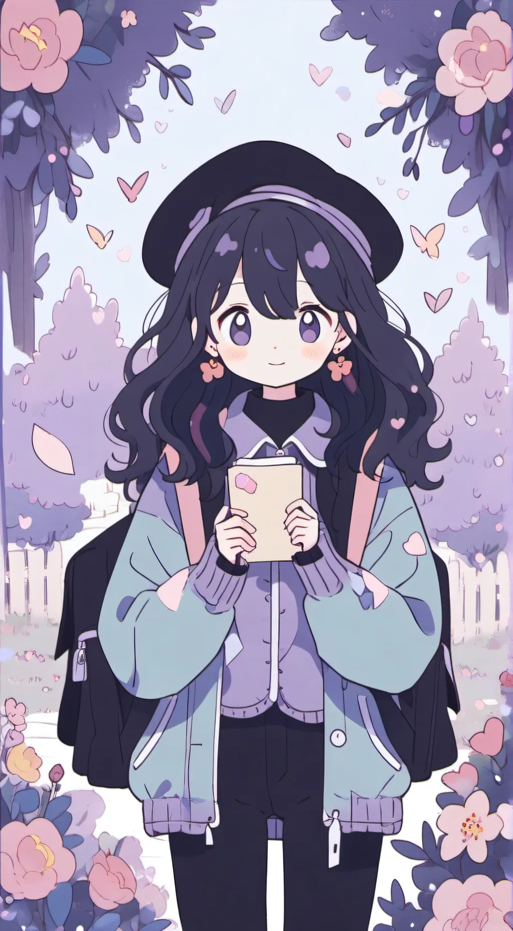 ai character: eevee  background