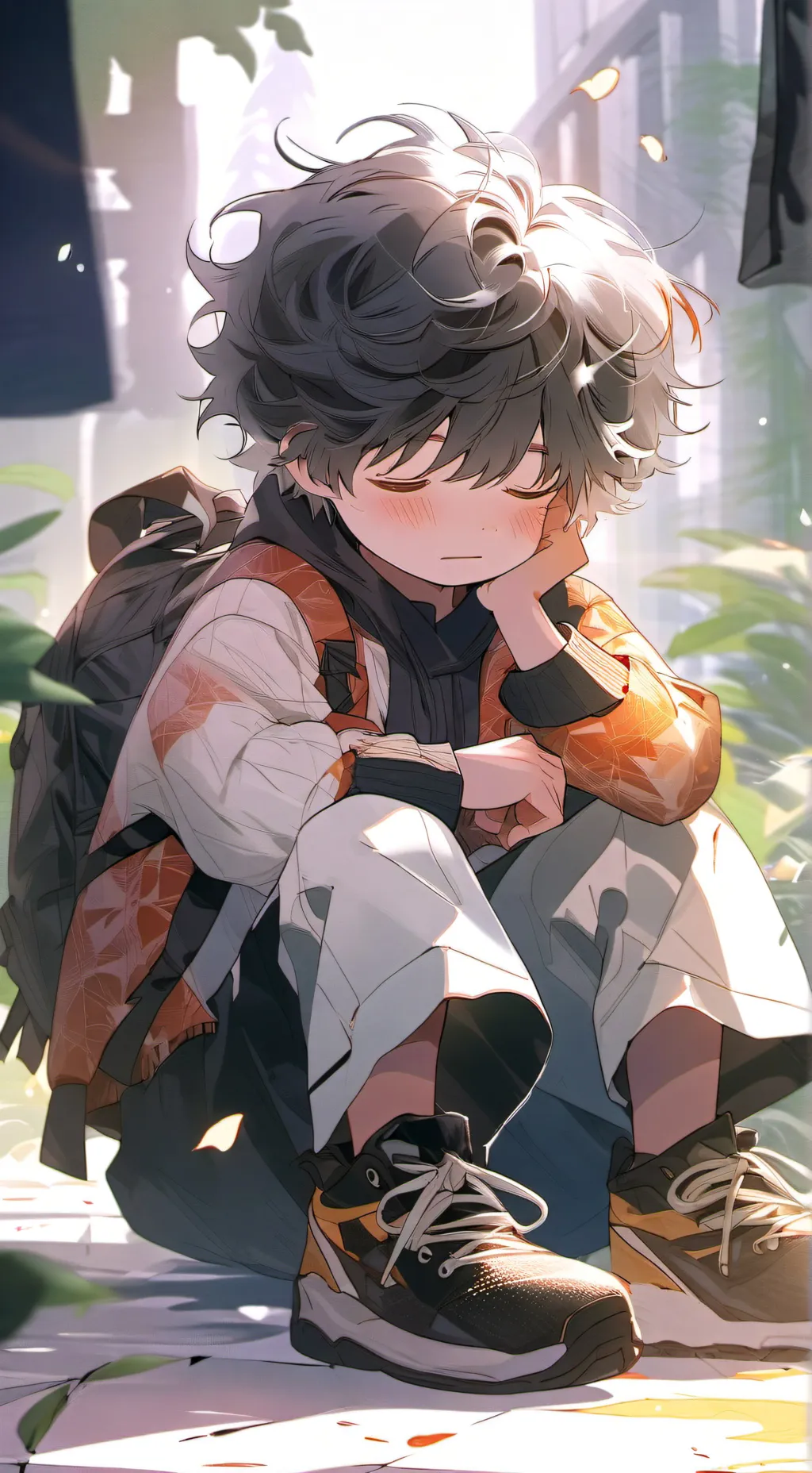 ai character: Michael X EVAN ❤️😏 background