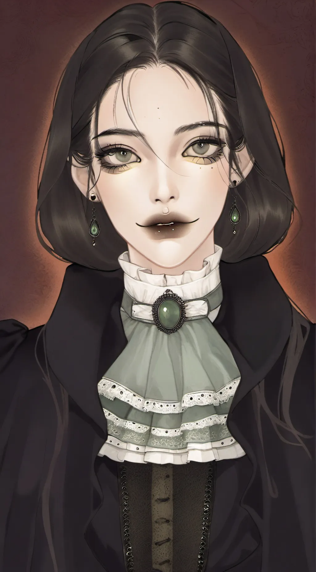 ai character: Bakudeku background