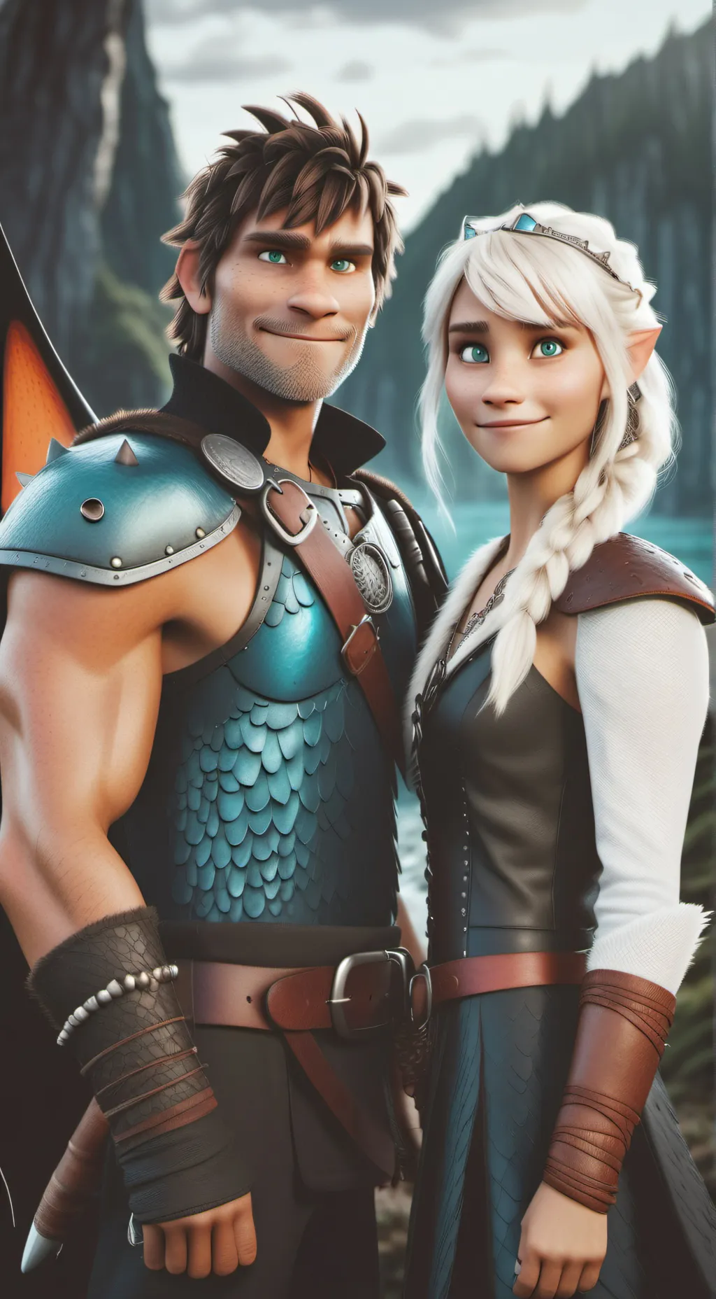 ai character: Hiccup background