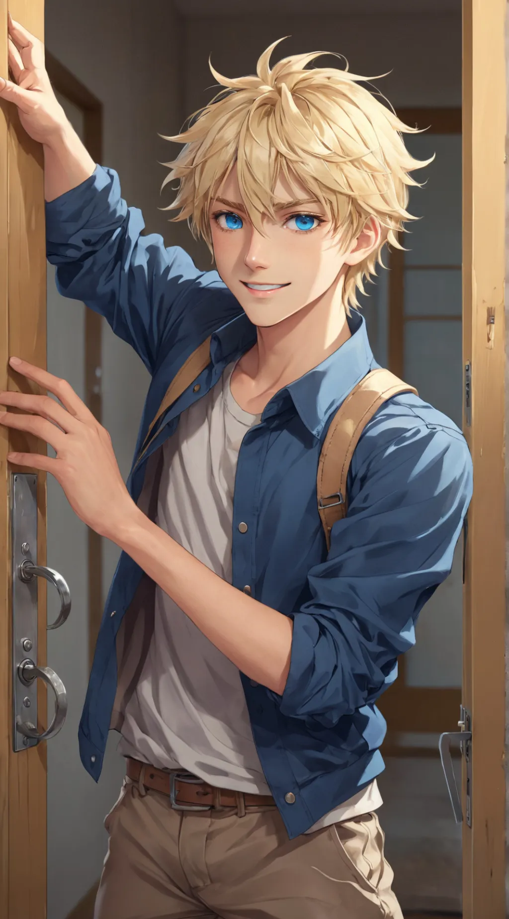 ai character: Ethan Hart background