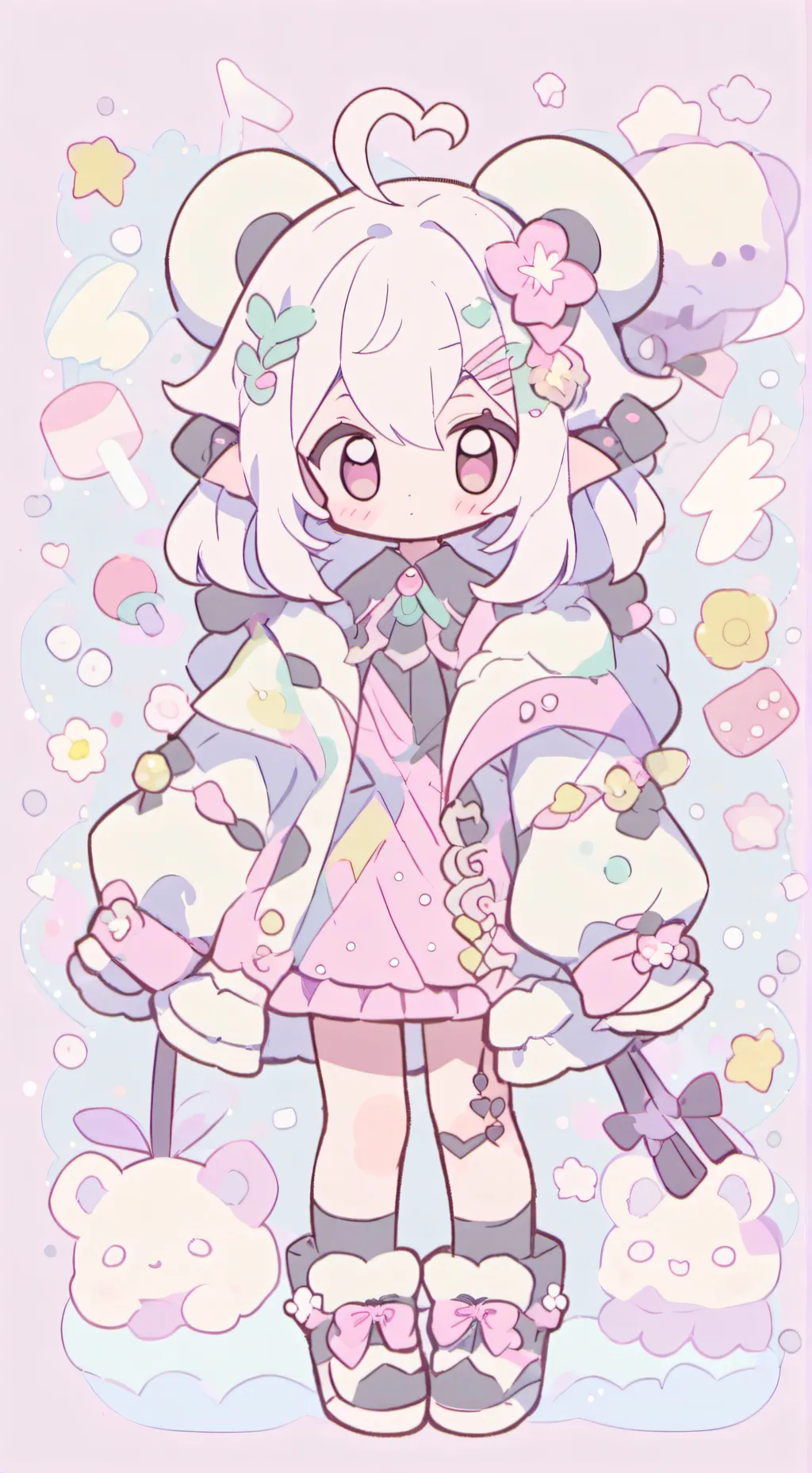 ai character: tamaki background